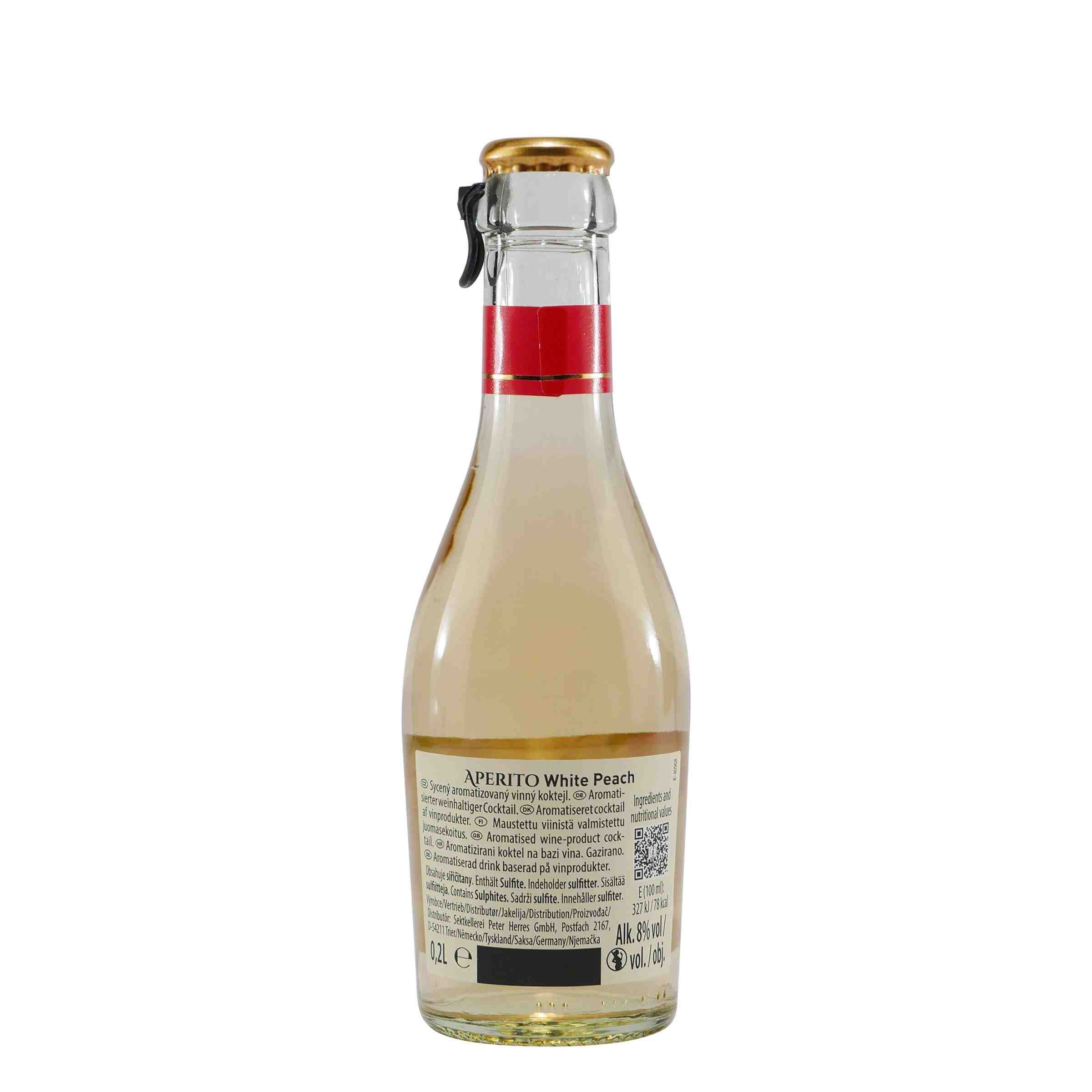 Aperito White Peach (24 x 0,2L)