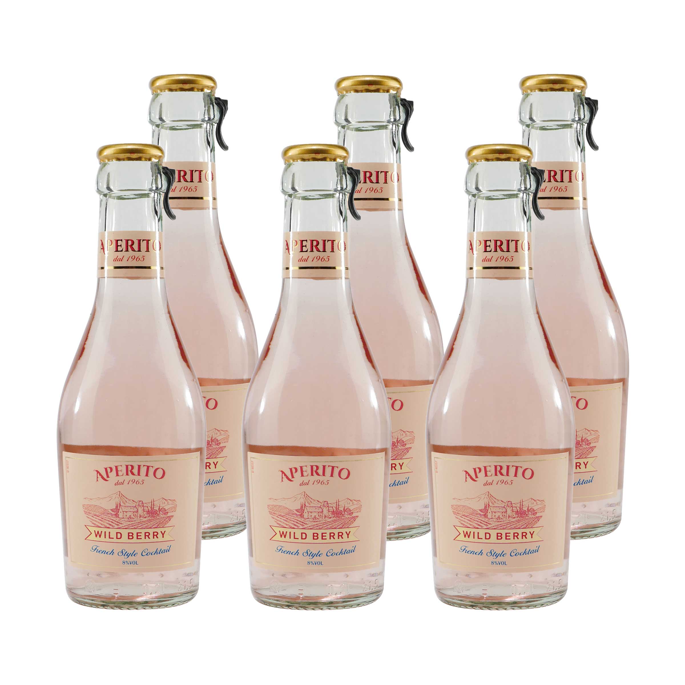 Aperito Wild Berry Cocktail (24 x 0,2L)