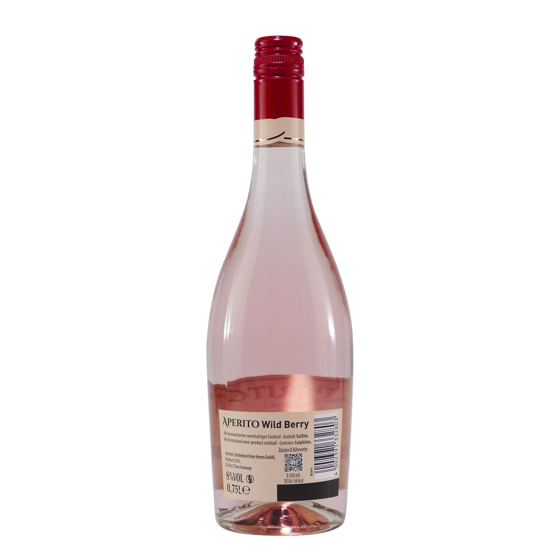 Aperito Wild Berry Cocktail (6 x 0,75L)
