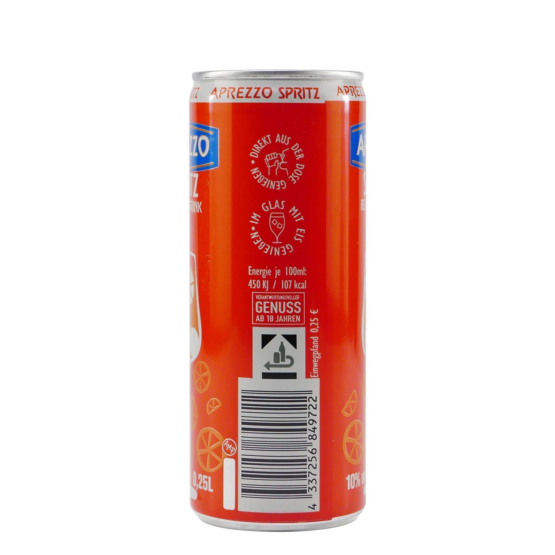 Aprezzo Spritz (12 x 0,25L) EINWEG