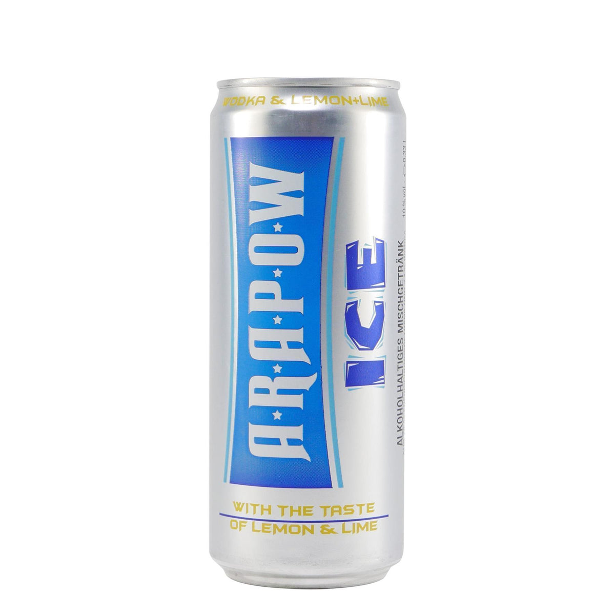Arapow ICE Wodka & Lemon + Lime (12 x 0,33L) EINWEG
