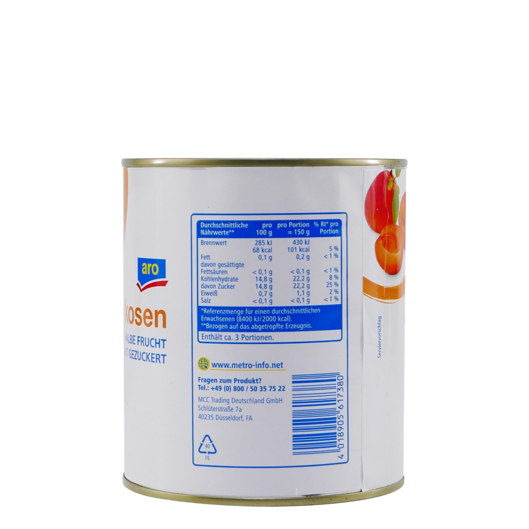 aro Aprikosen (12 x 820g)