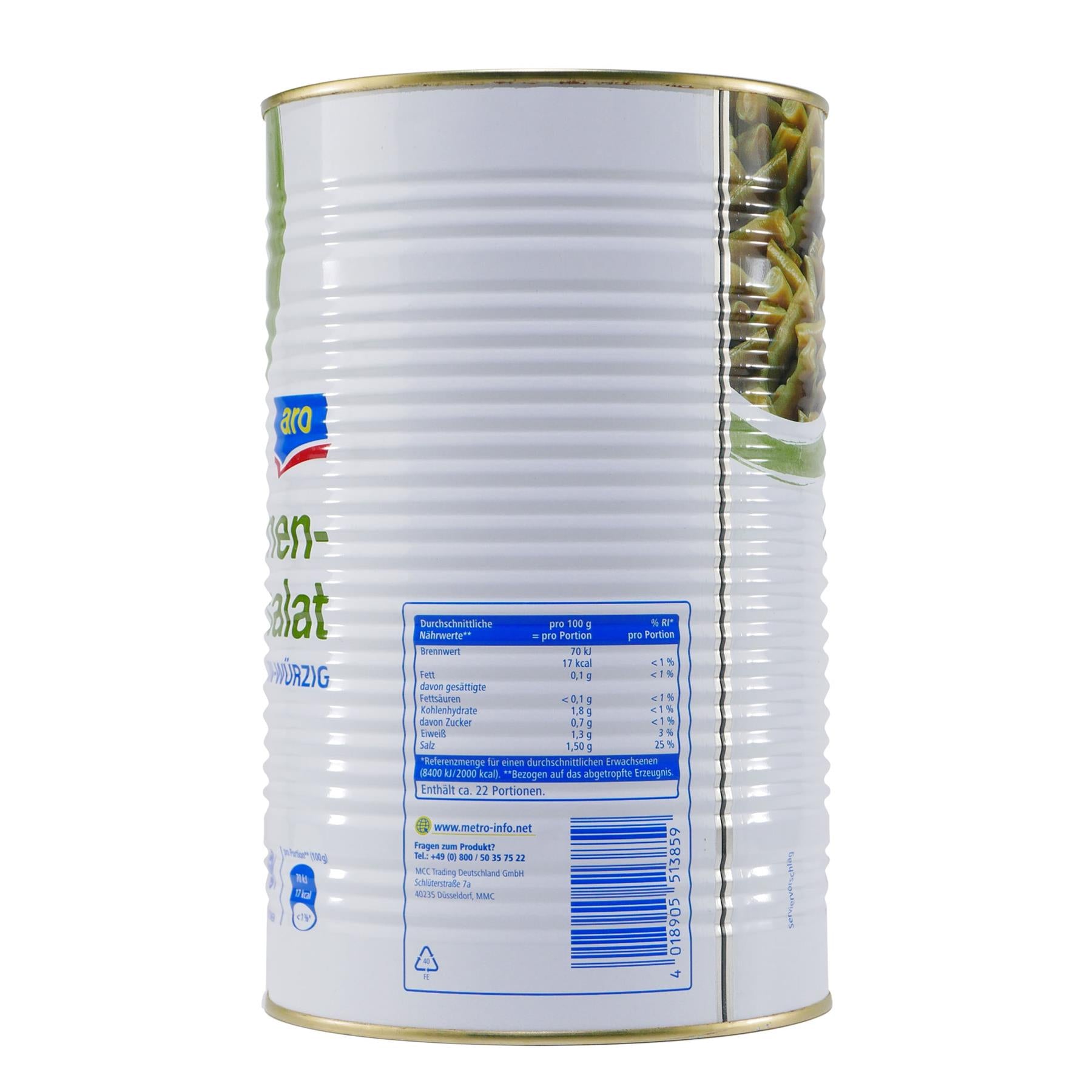 aro Bohnensalat 4,0KG