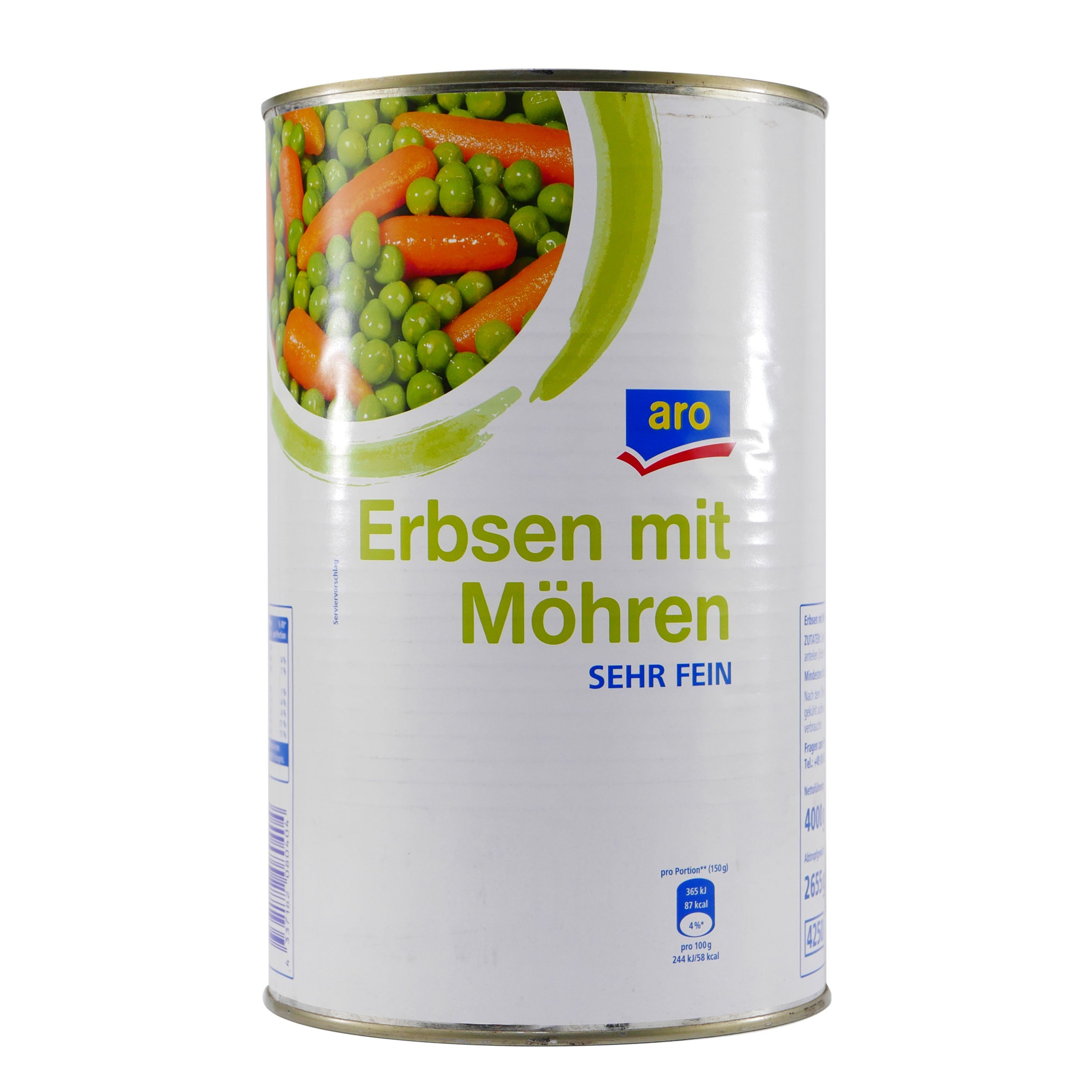 aro Erbsen mit Möhren 4,0KG