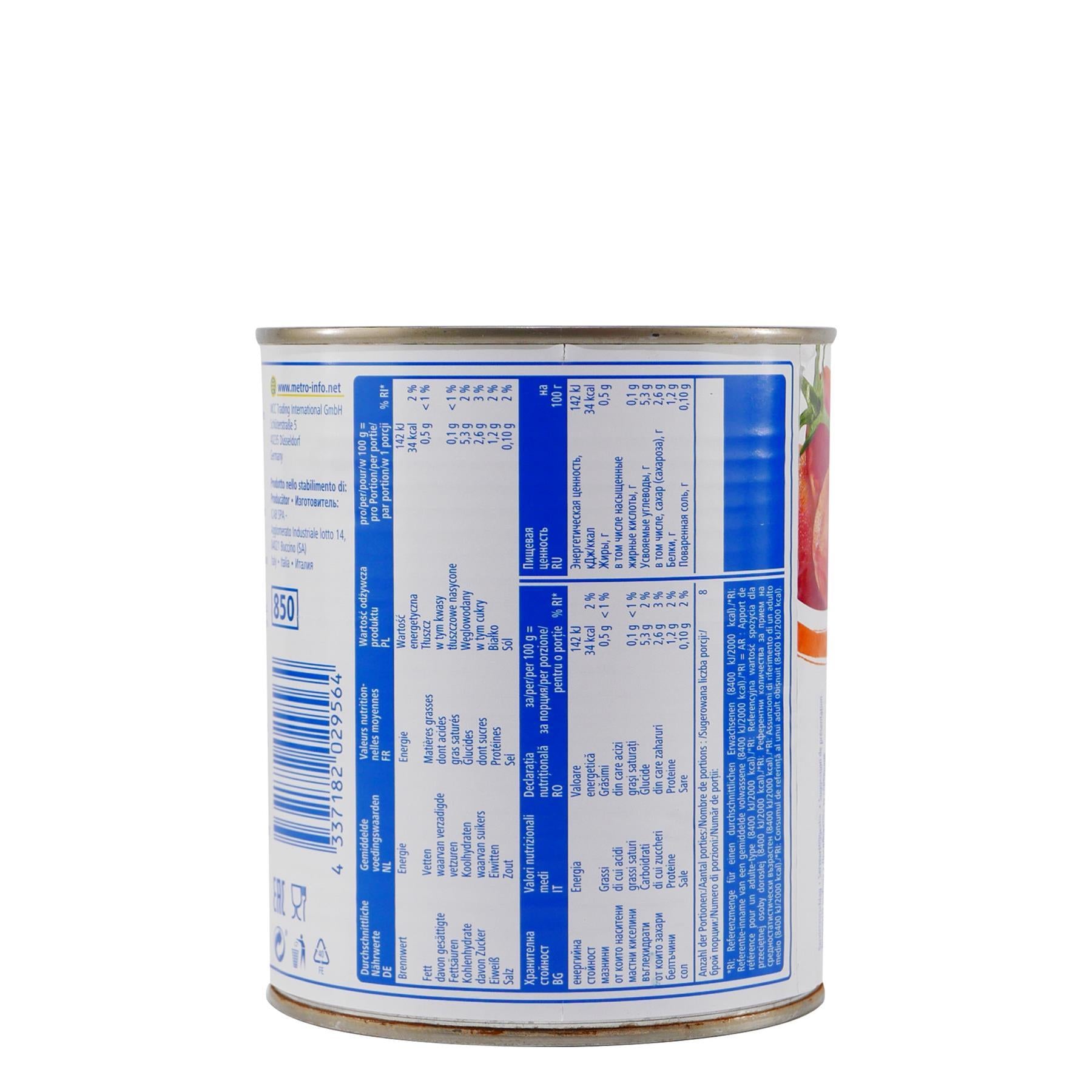 aro Ganze geschälte Tomaten (6 x 800g)