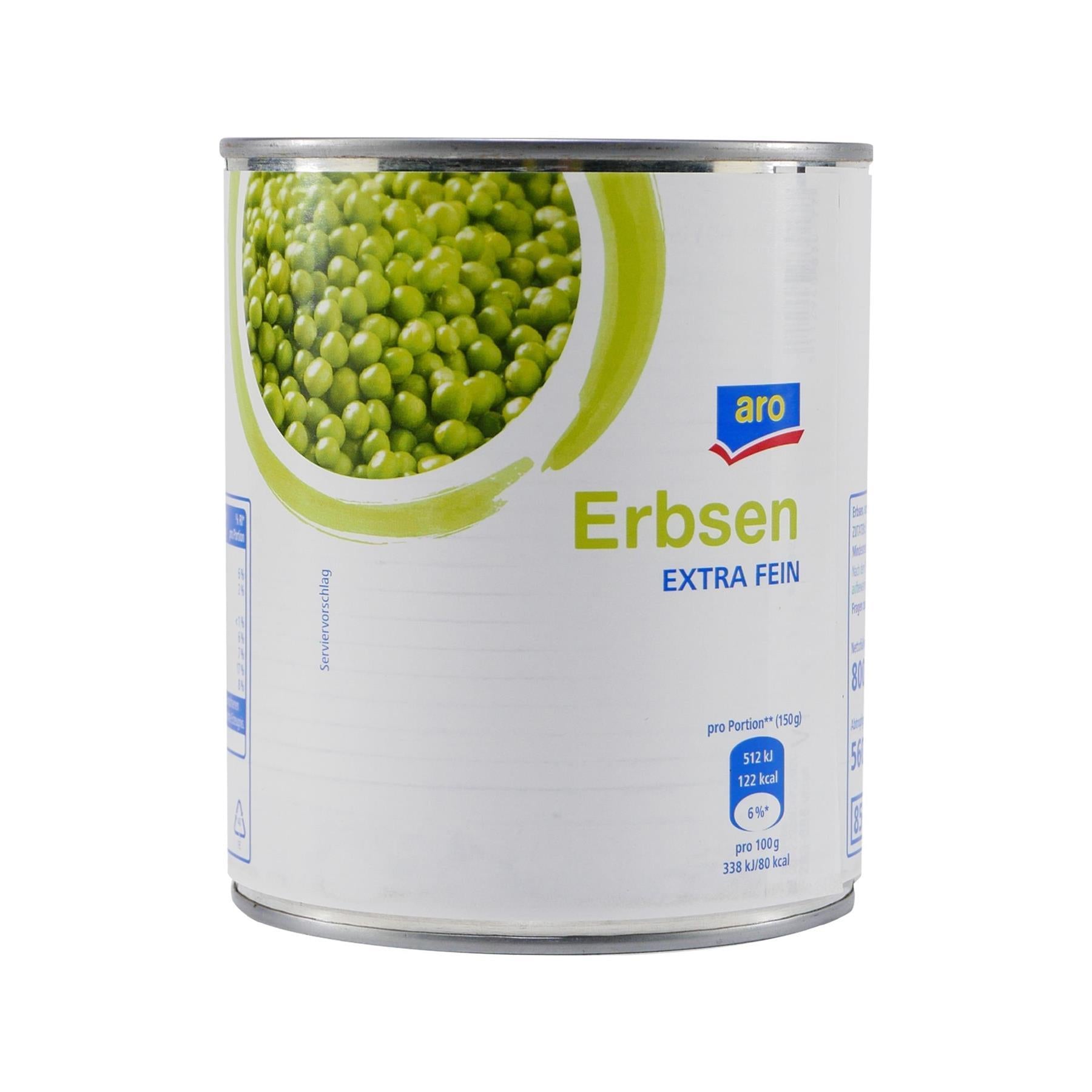 aro Erbsen -extra-fein- (12 x 800g)