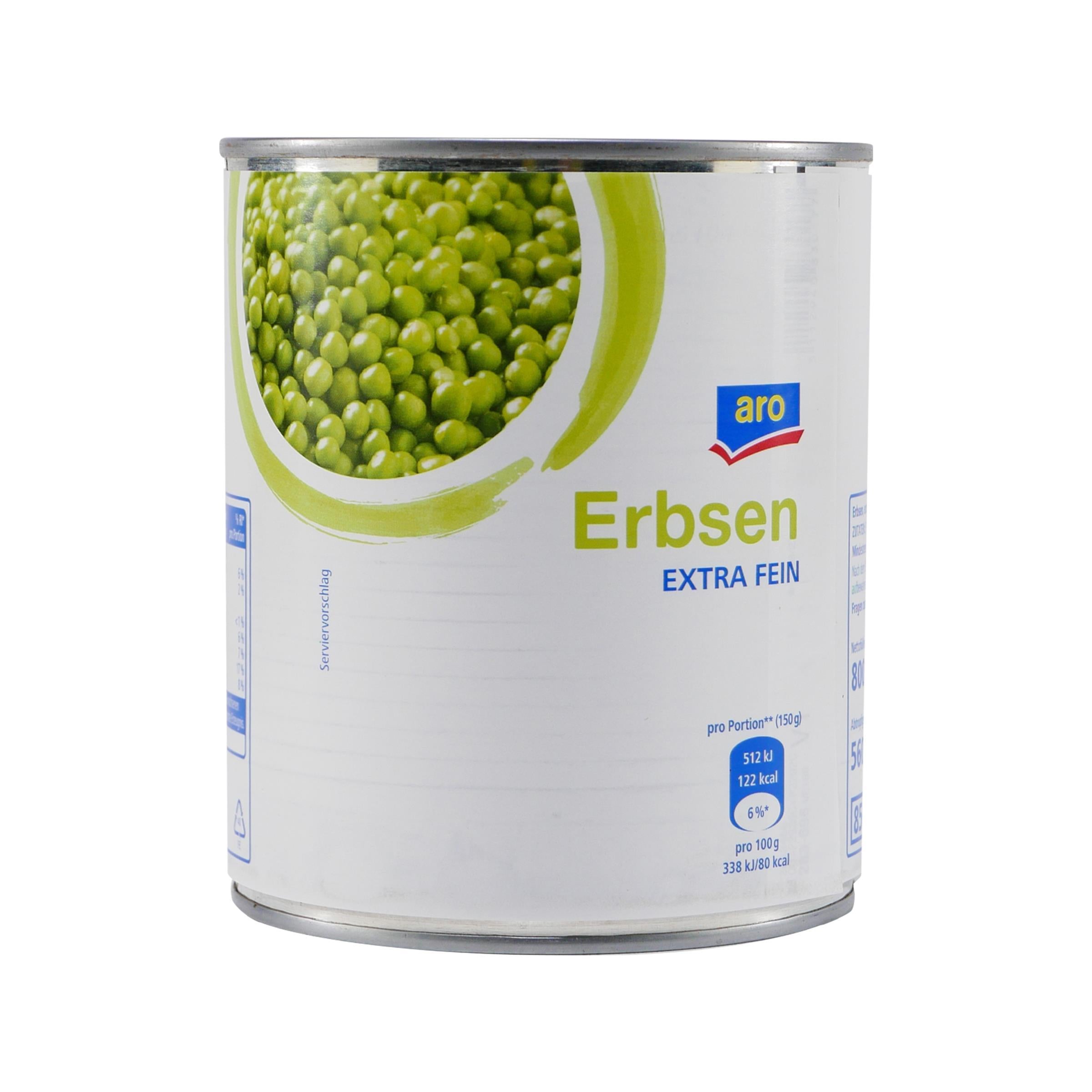 aro Erbsen -extra-fein- (12 x 800g)