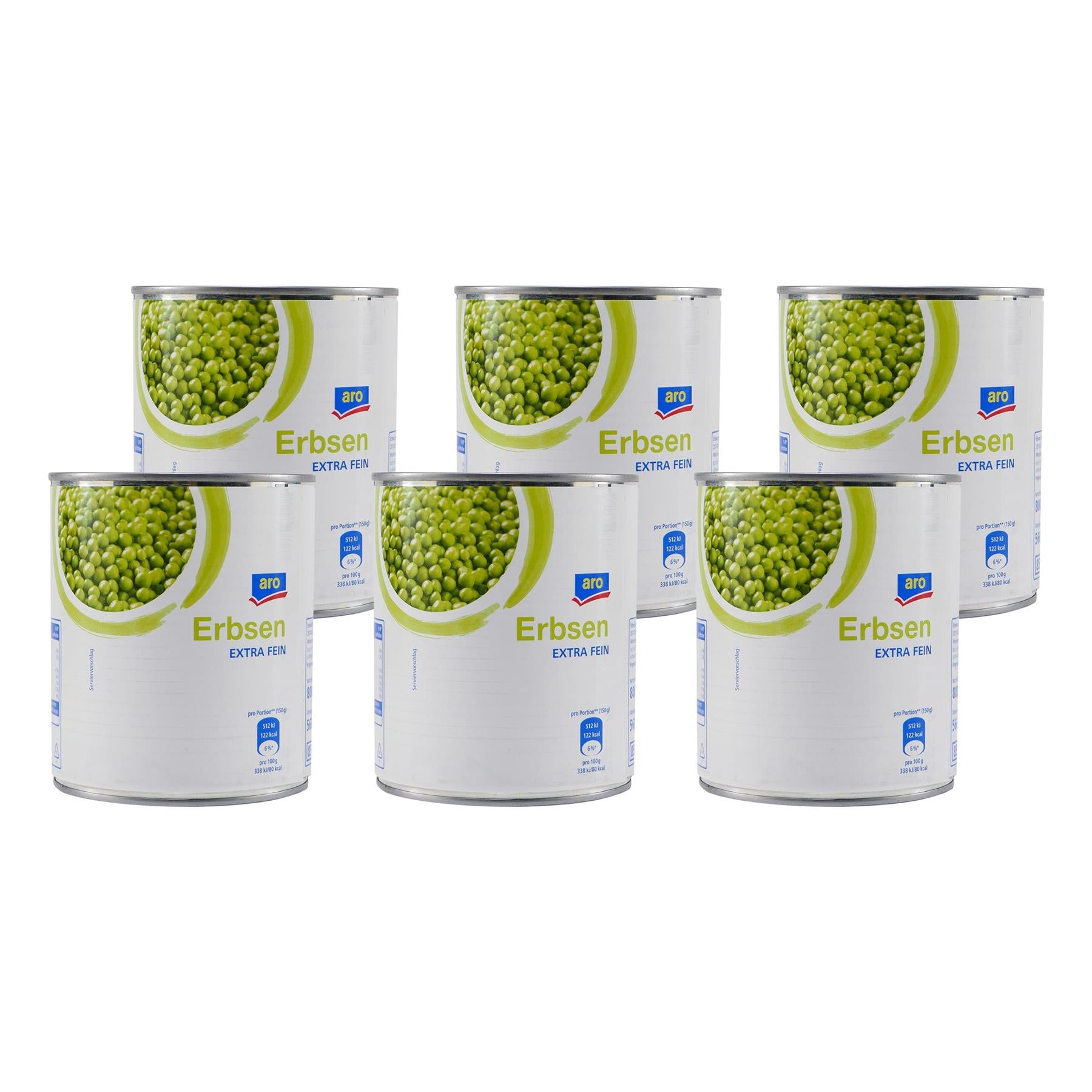 aro Erbsen -extra-fein- (12 x 800g)
