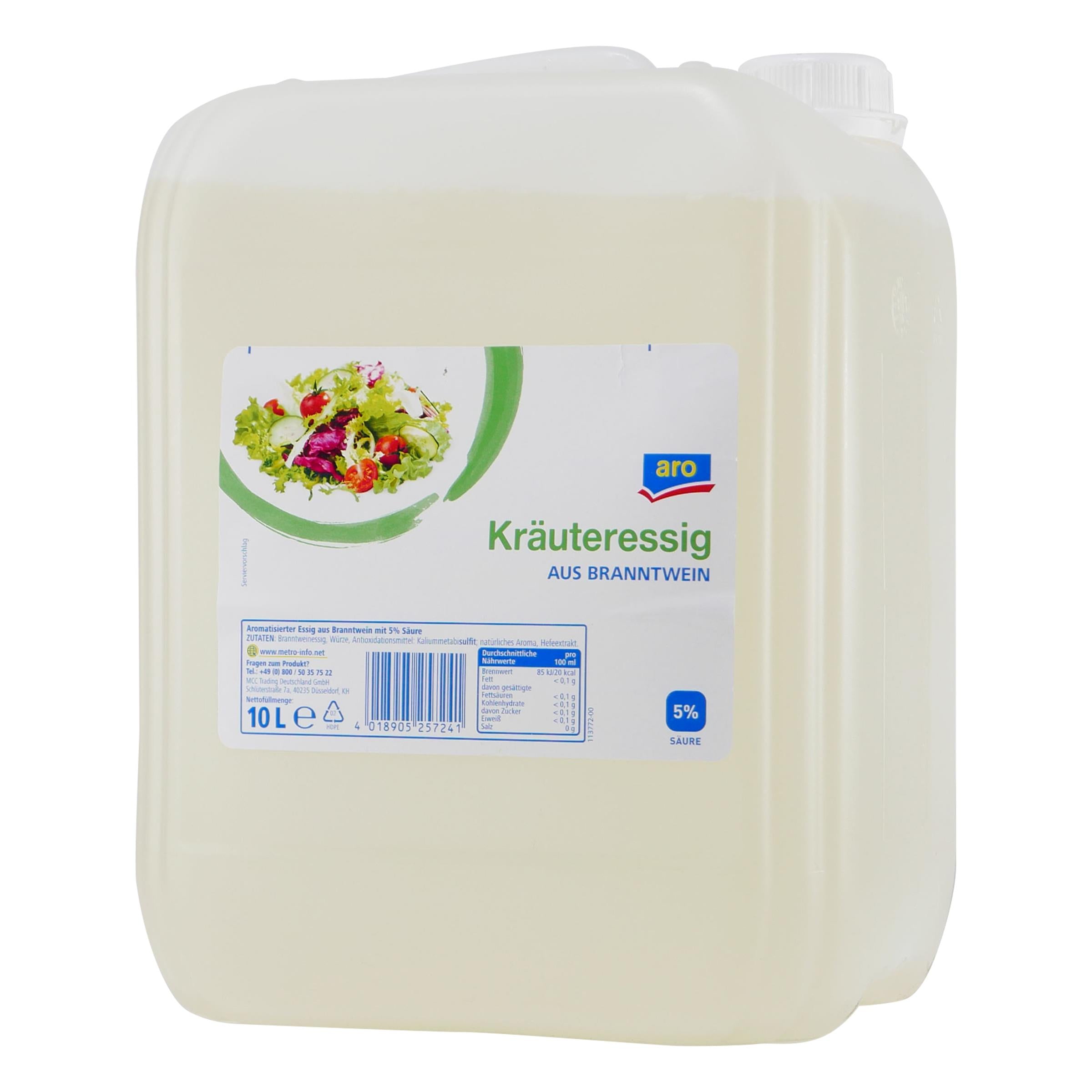 aro Kräuteressig 5% Säure 10L