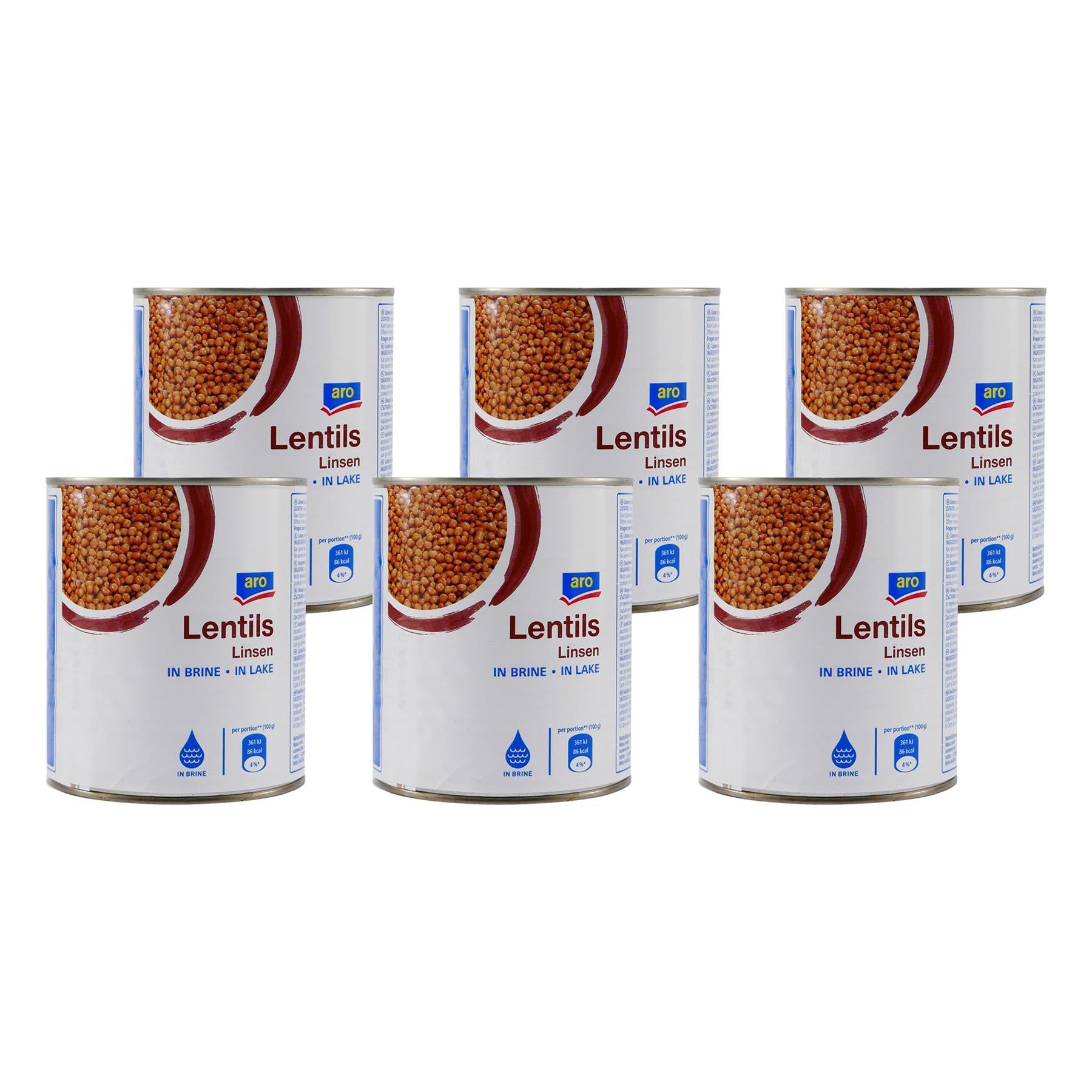 aro Linsen -in Lake- (6 x 800g)