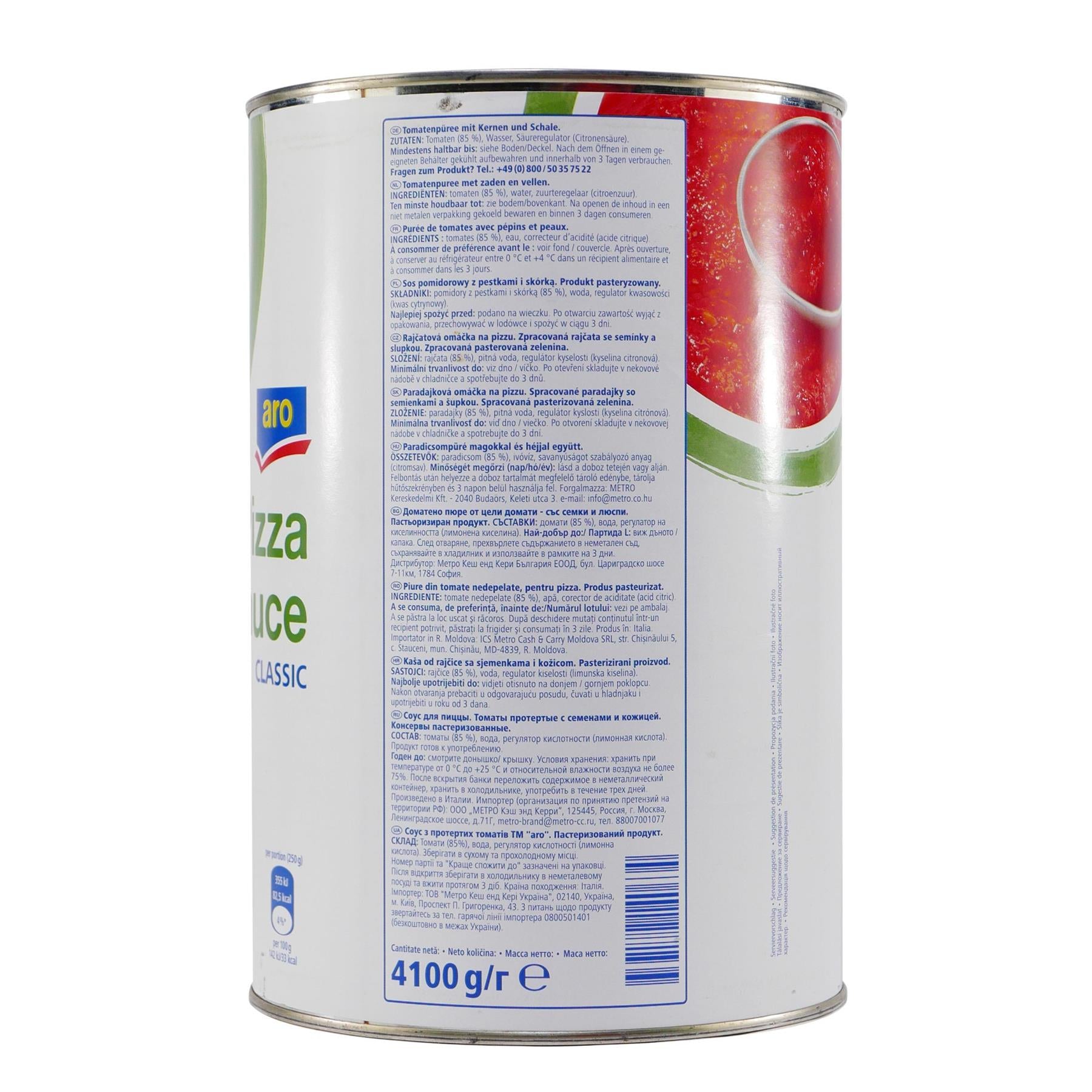 aro Pizza Sauce Classic 4,1KG