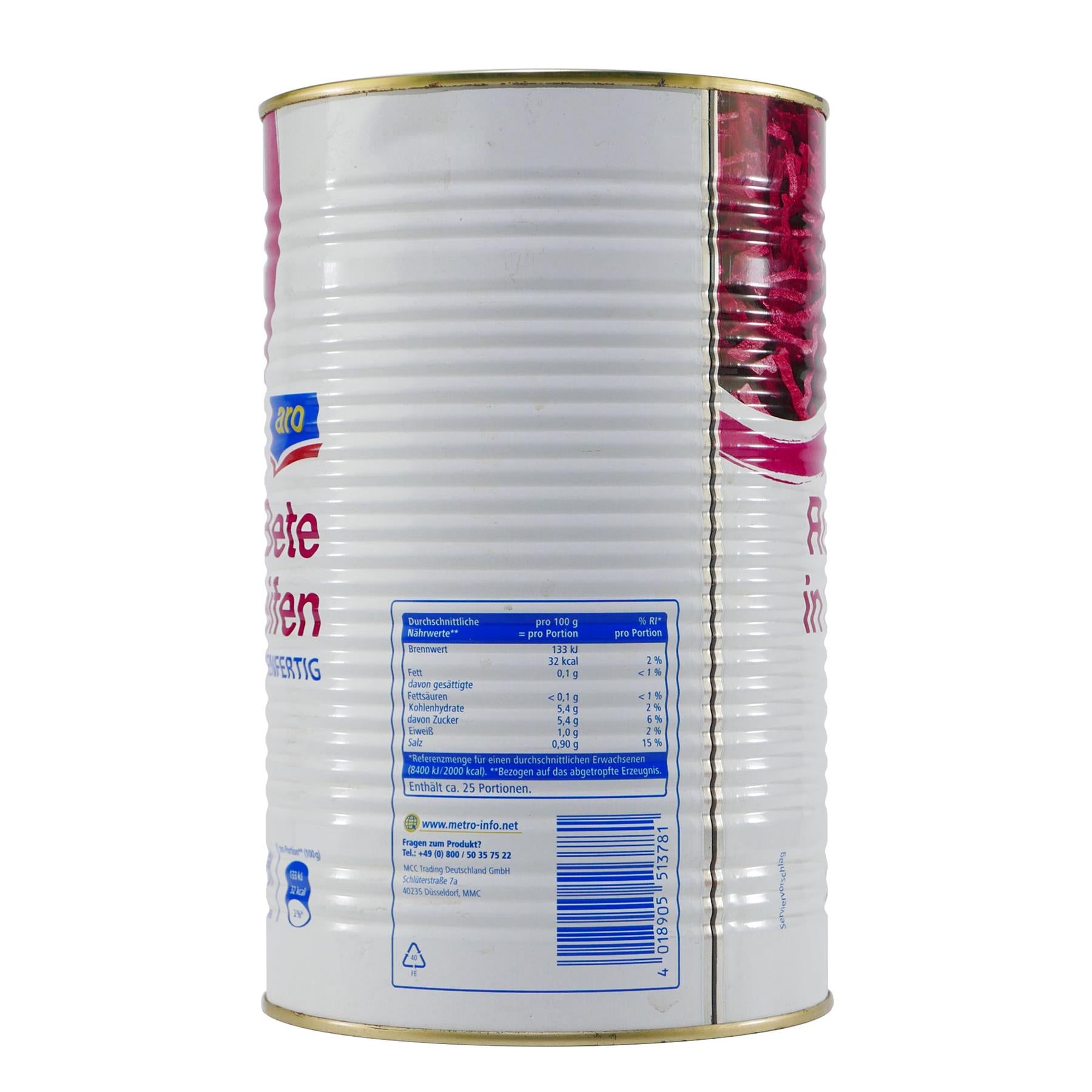 aro Rote Bete in Streifen 4,0KG