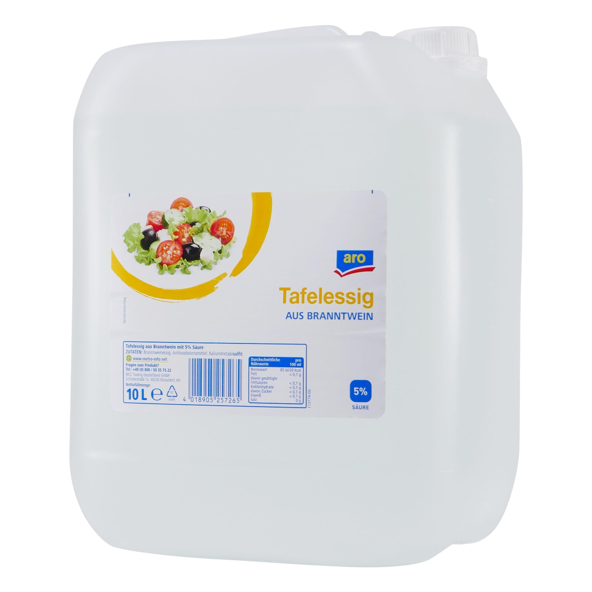 aro Tafelessig 5% Säure 10L