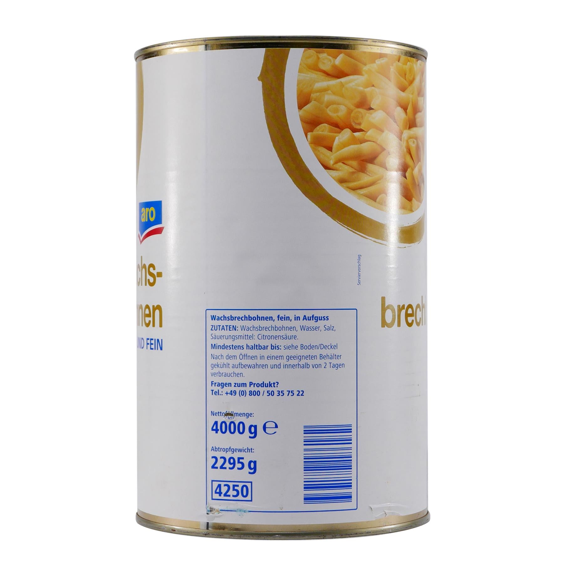 aro Wachsbrechbohnen 4,0KG