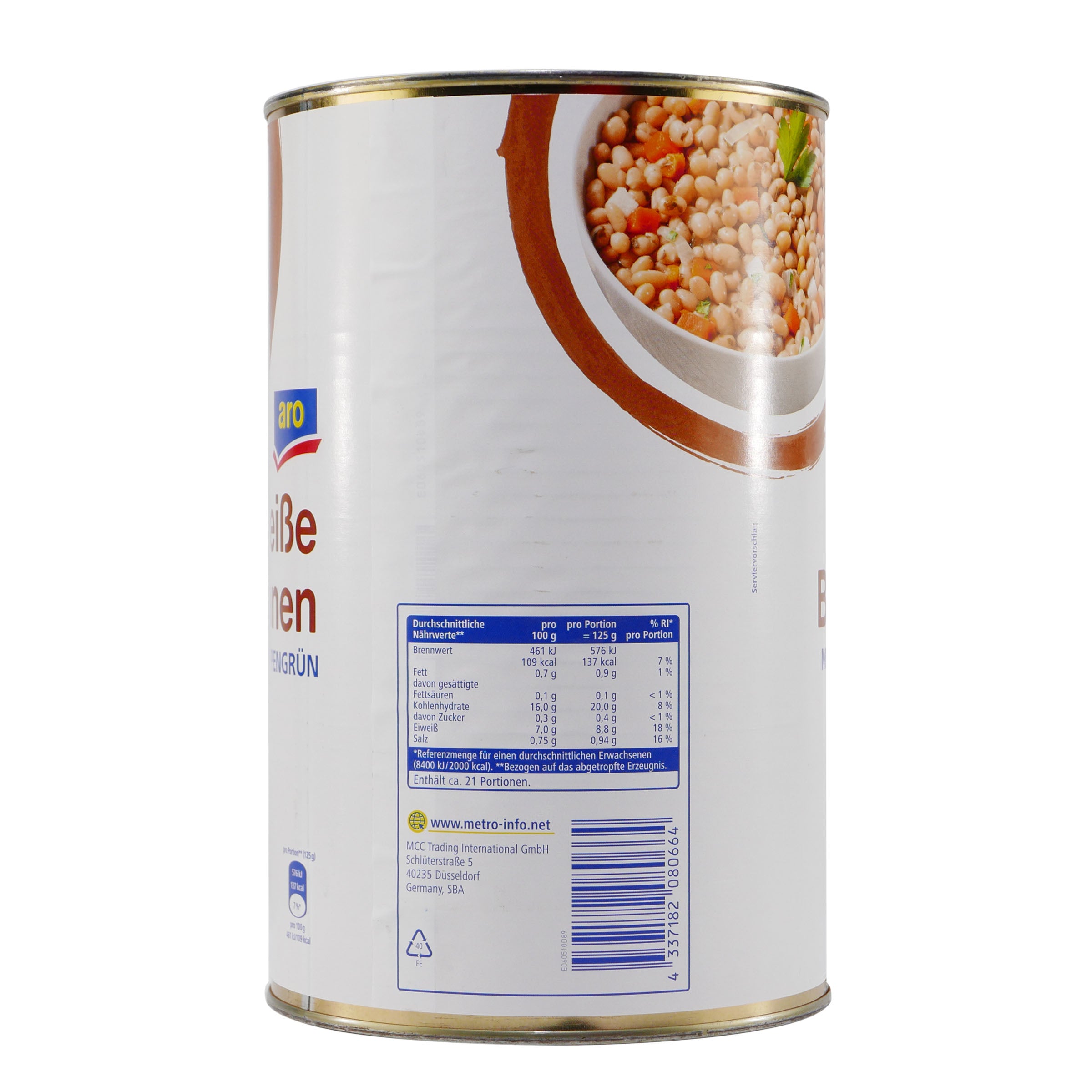 aro Weiße Bohnen mit Suppengrün 4,0KG