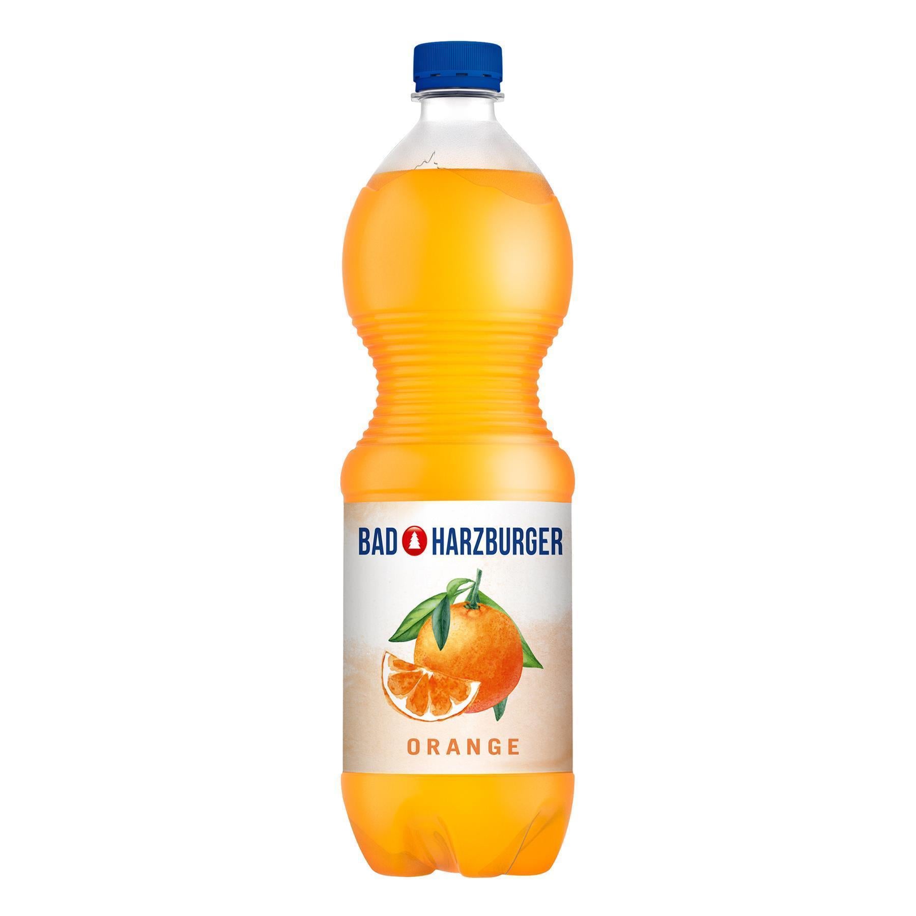 Bad Harzburger Orangen Limonade (12 x 1,0L) EINWEG