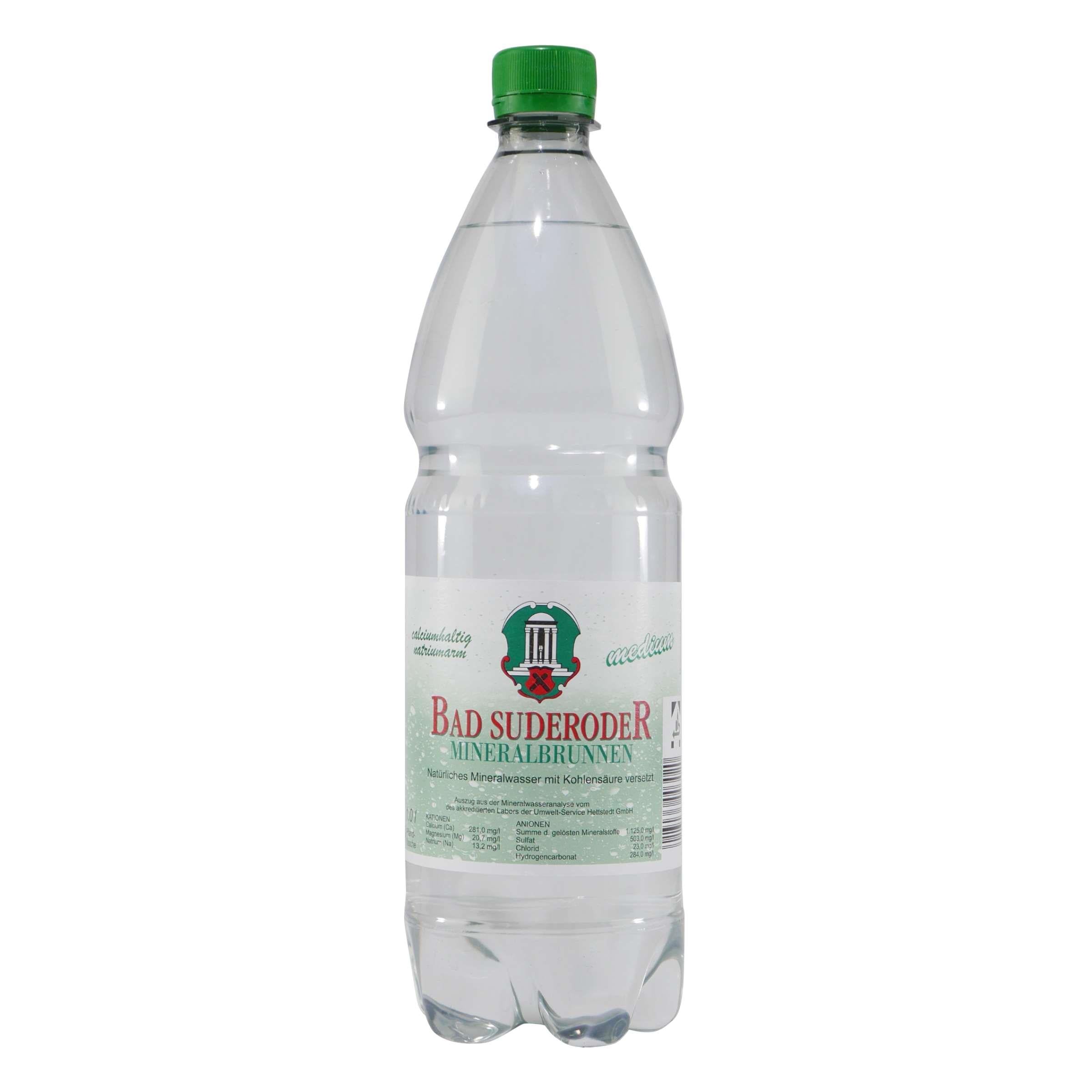 Bad Suderoder Mineralwasser -Medium- (12 x 1,0L)