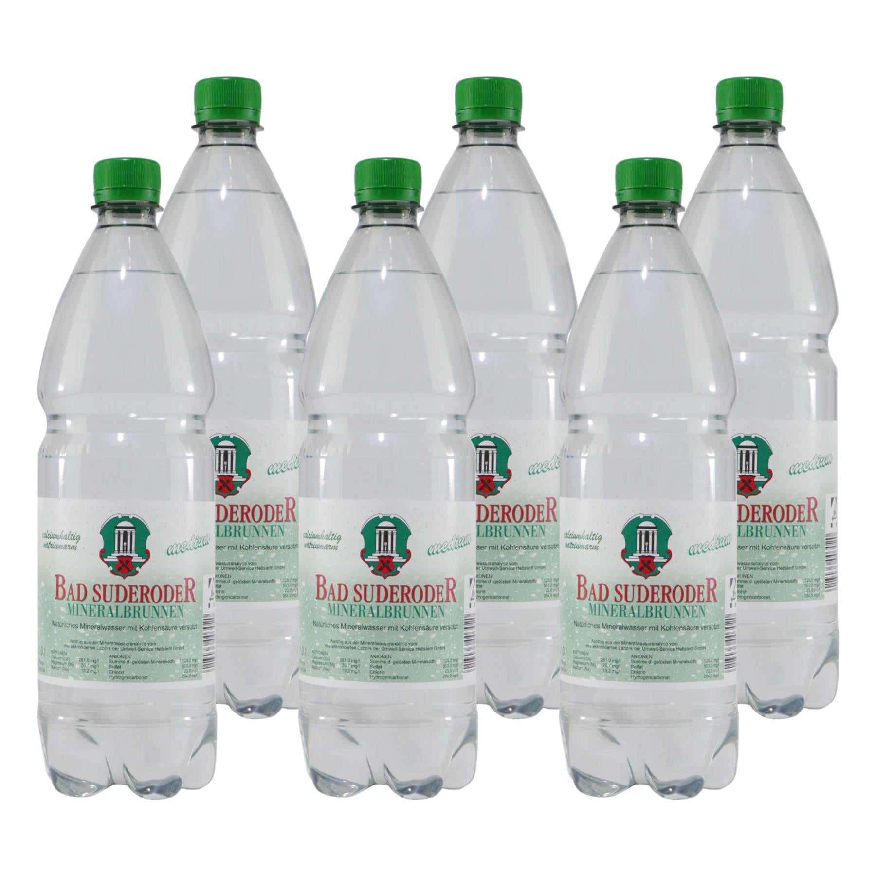 Bad Suderoder Mineralwasser -Medium- (12 x 1,0L)