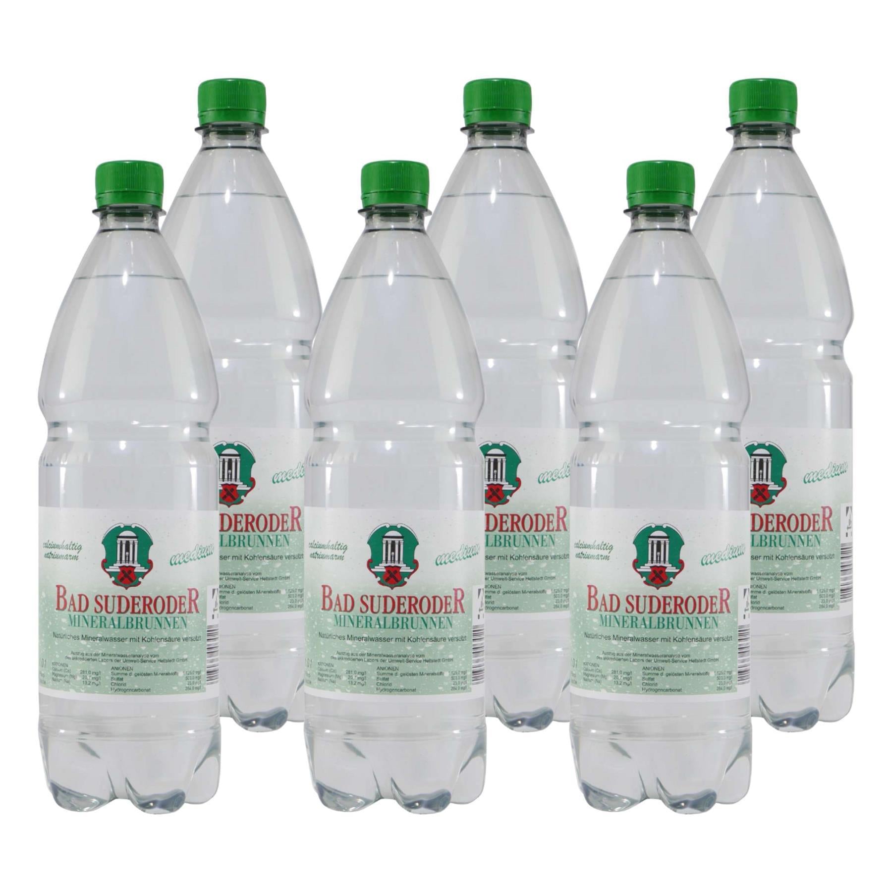Bad Suderoder Mineralwasser -Medium- (12 x 1,0L)