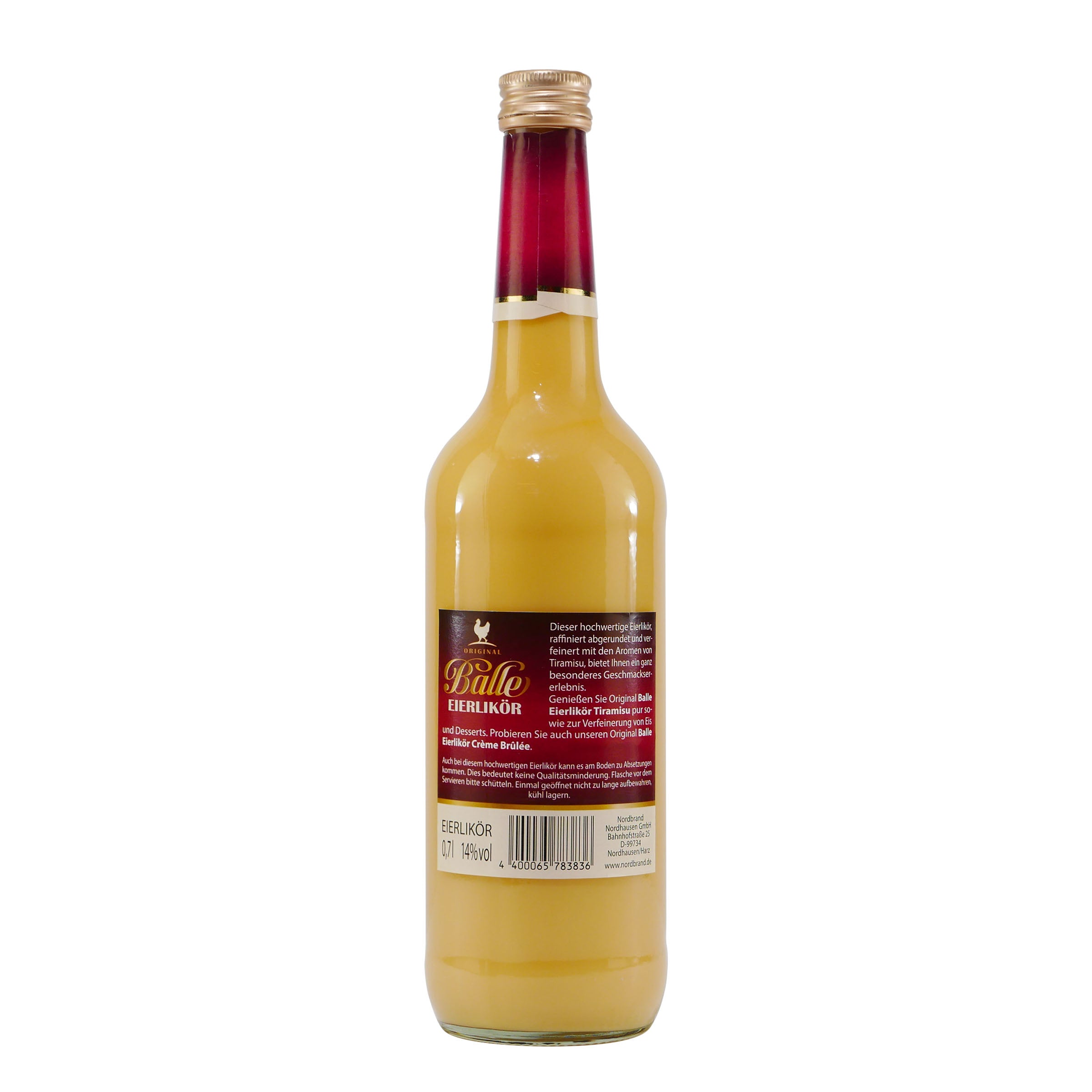 Balle Eierlikör Tiramisu mit Geschenk-Holzkiste