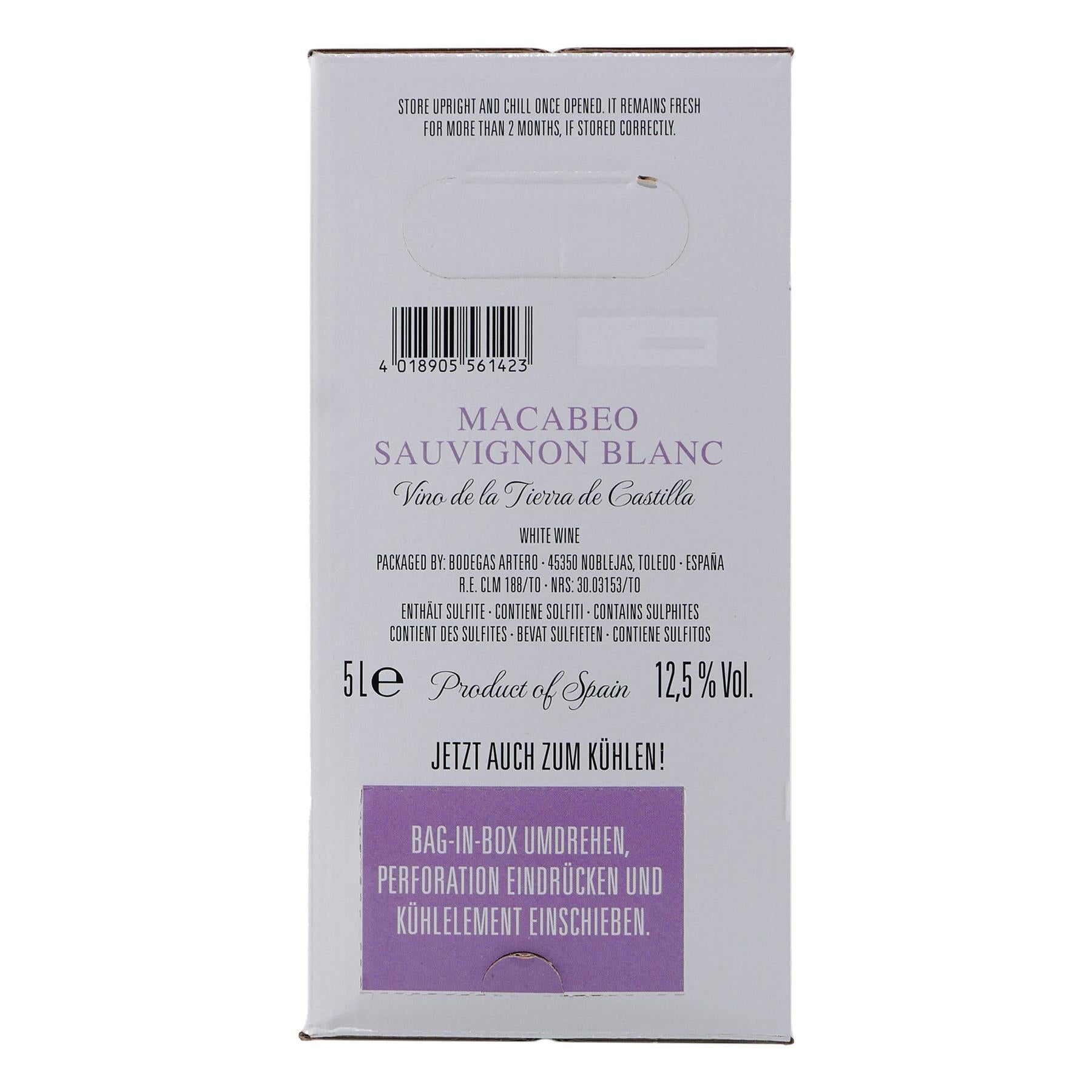 Batuta Macabeo & Sauvignon Blanc -trocken- 5,0L BIB