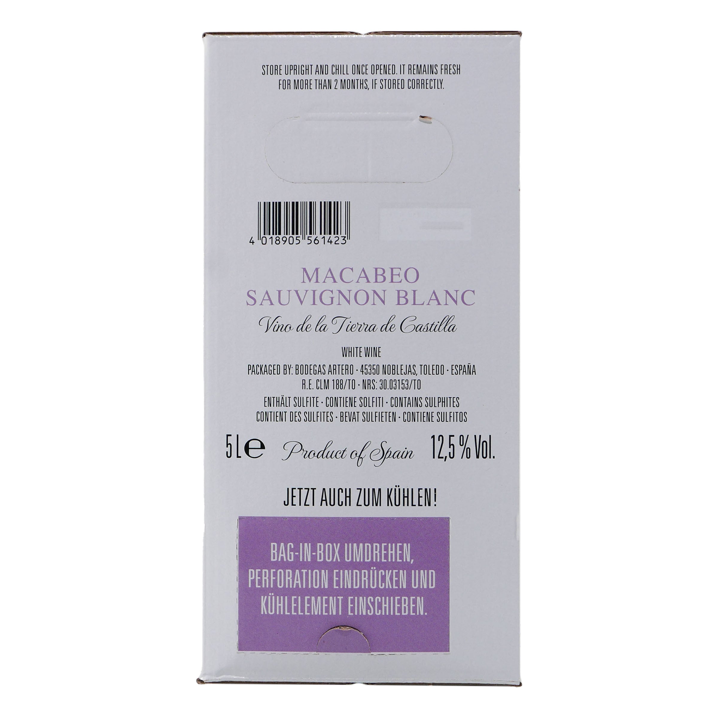 Batuta Macabeo & Sauvignon Blanc -trocken- 5,0L BIB