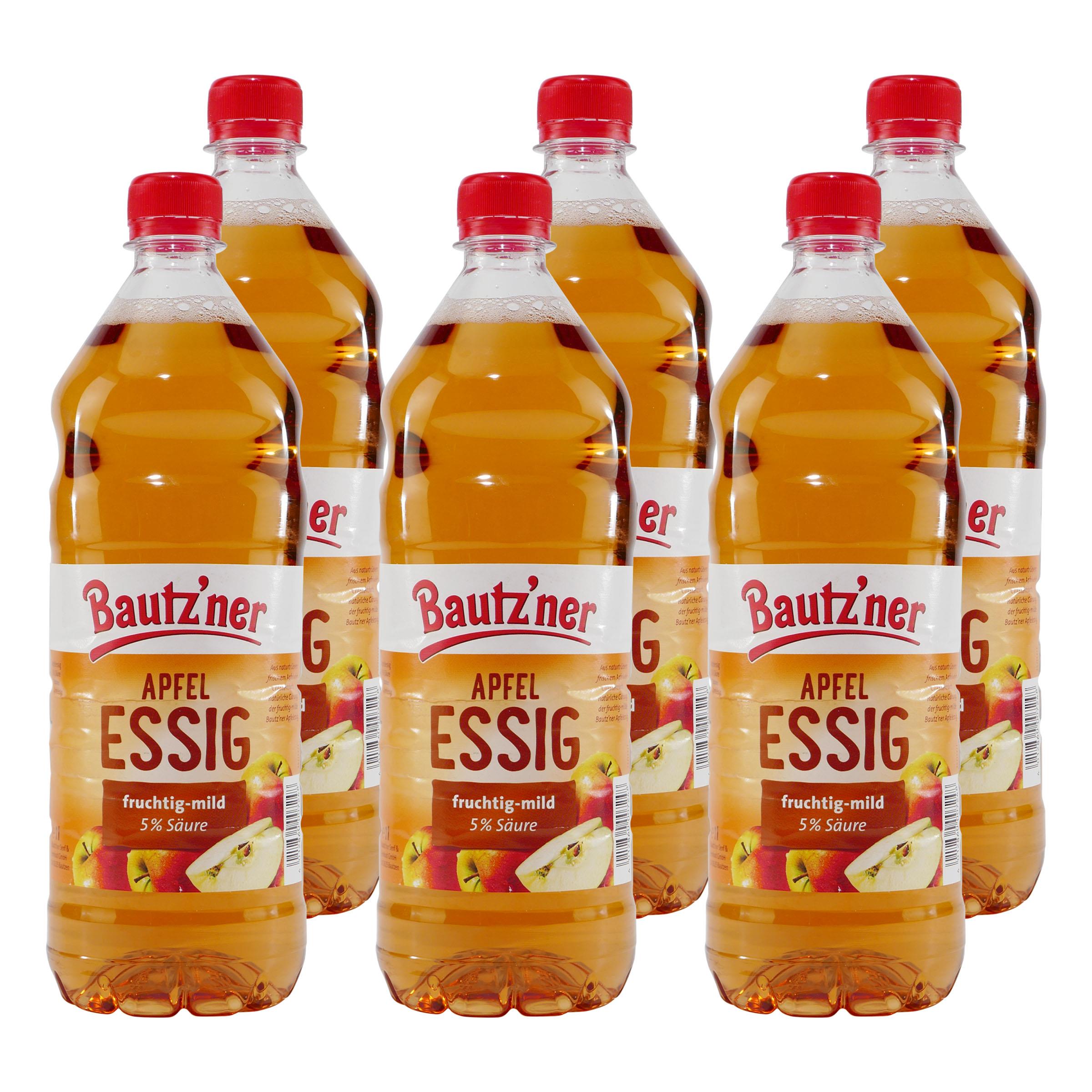 Bautzner Apfel-Essig -fruchtig mild- (12 x 1,0L)