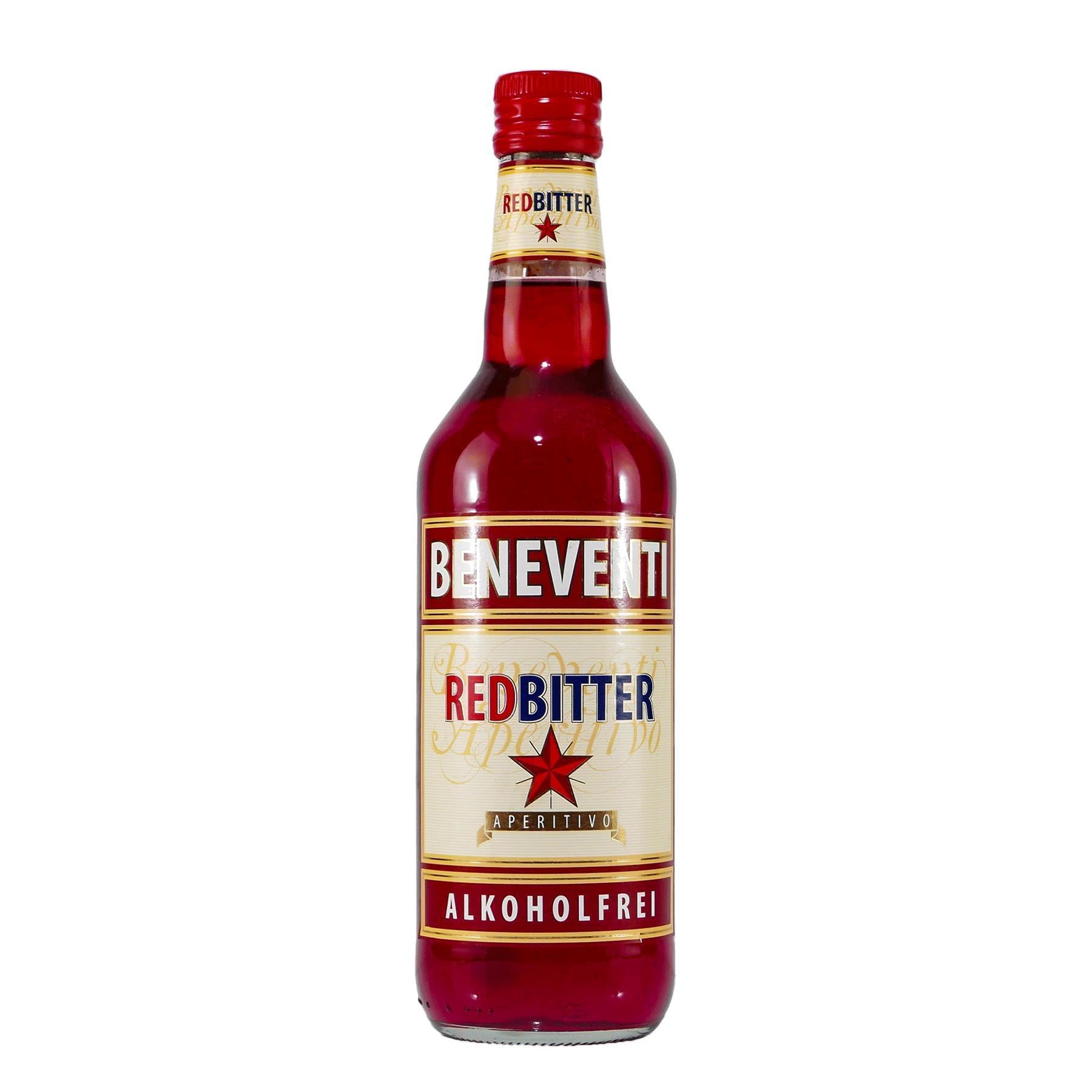 Beneventi Red Bitter Aperitivo -alkoholfrei- mit Geschenk-HK