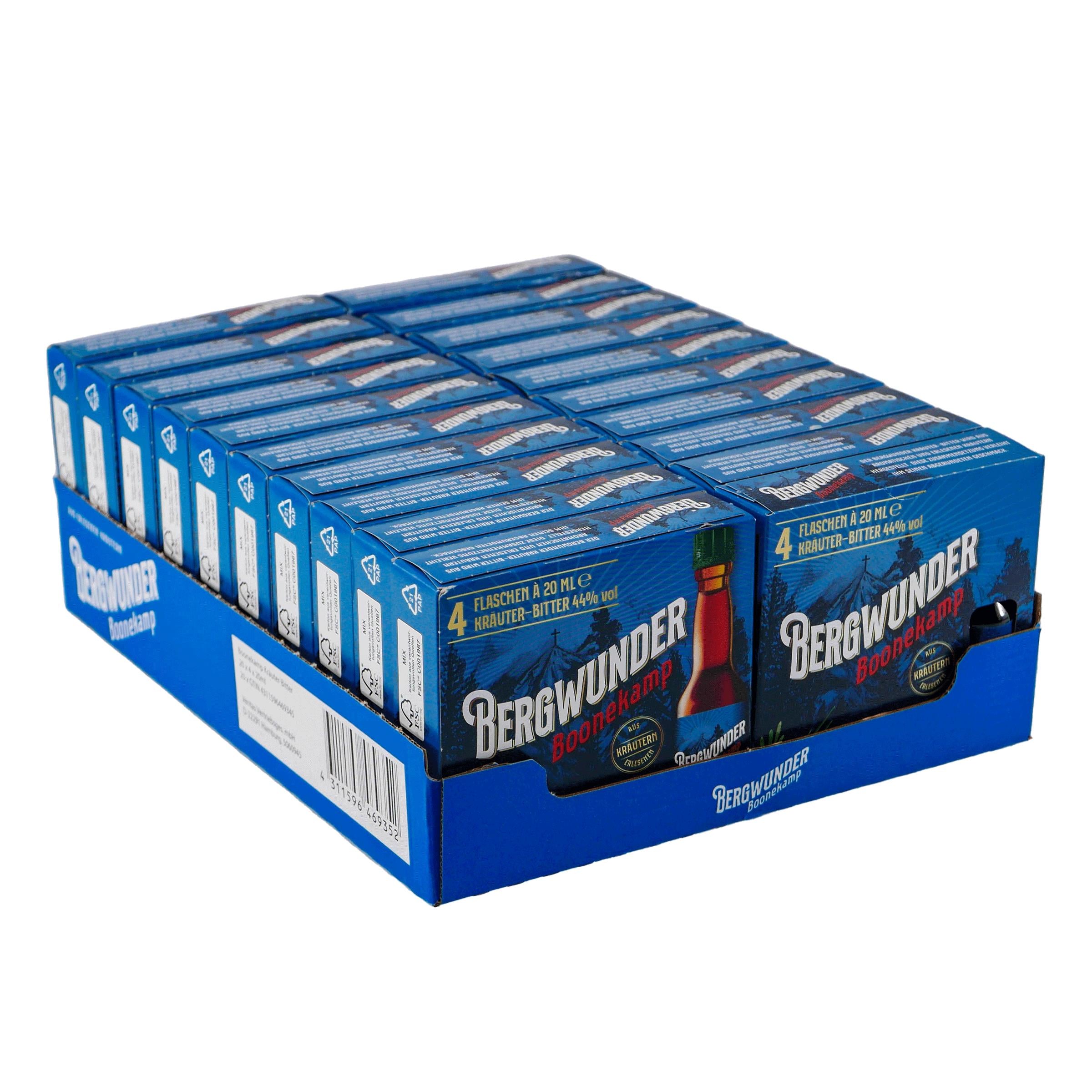 Bergwunder Boonekamp Kräuterbitter (80 x 0,02L)