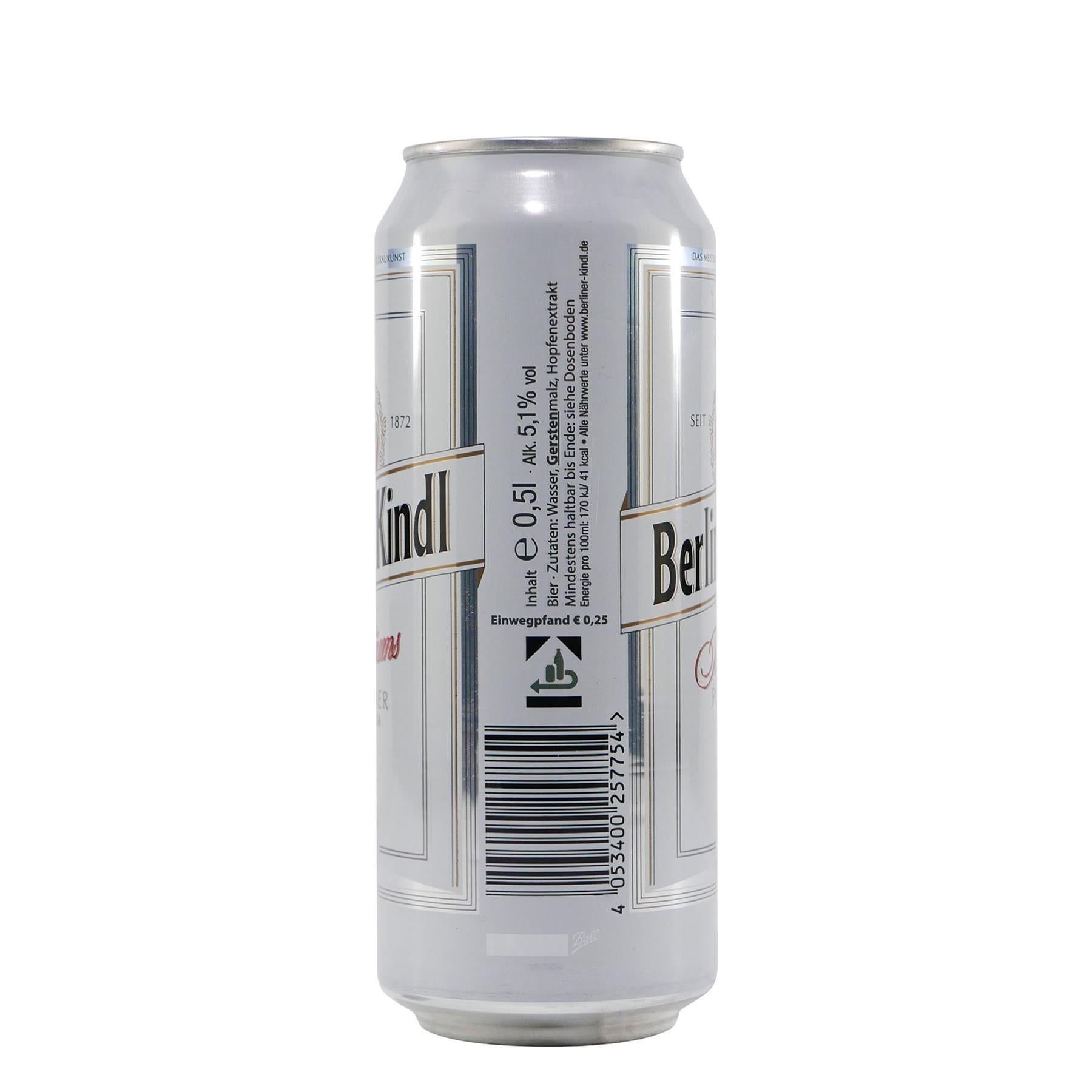 Berliner Kindl Jubiläums Pilsener (24 x 0,5L) EINWEG
