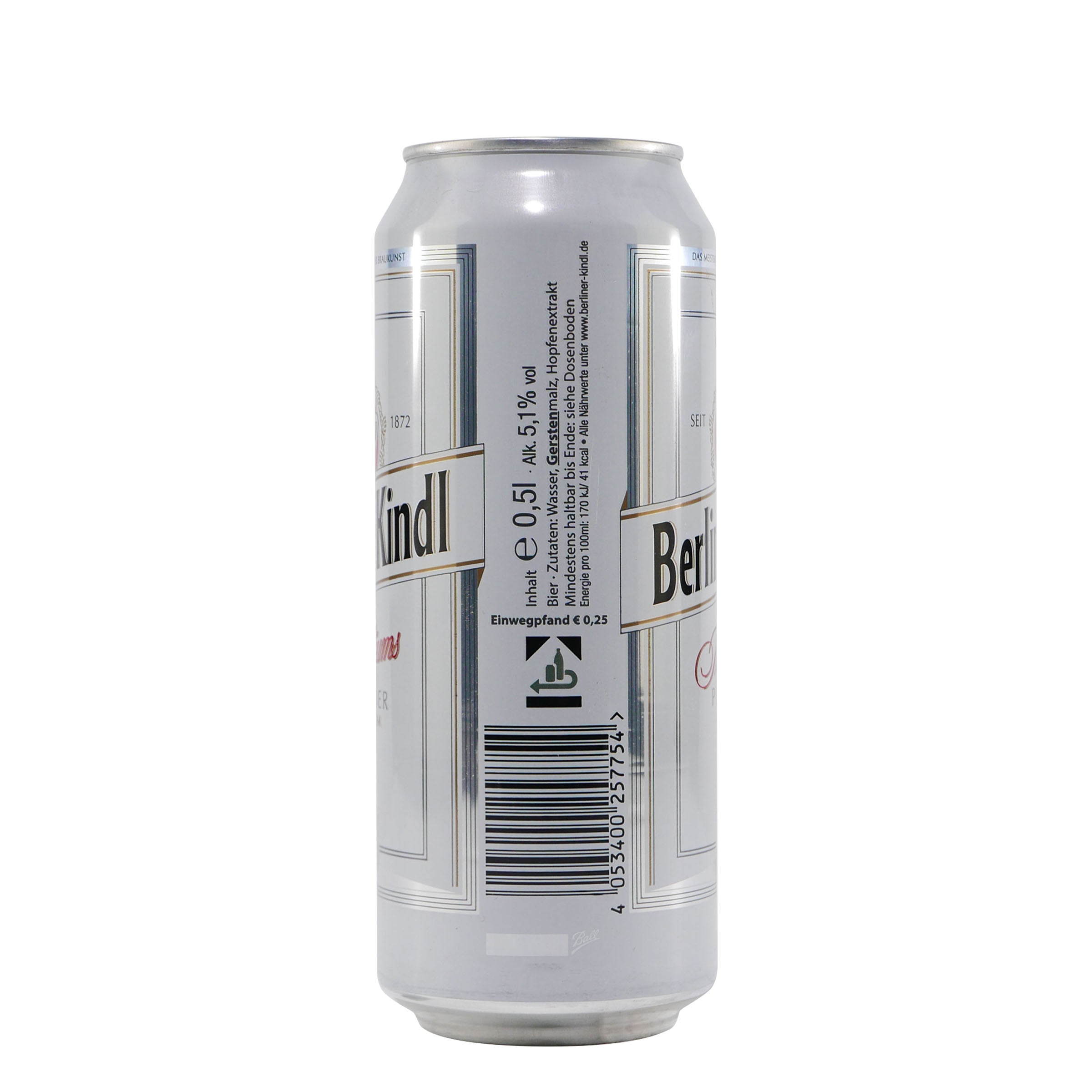 Berliner Kindl Jubiläums Pilsener (24 x 0,5L)