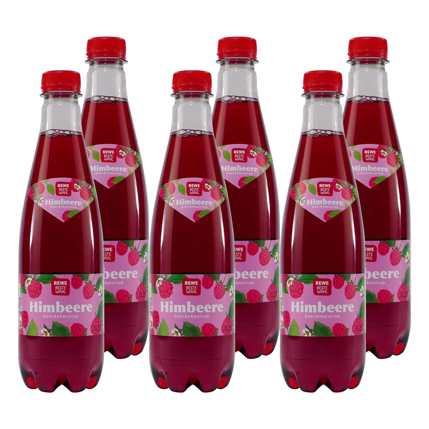 Beste Wahl Himbeer Getränkesirup (18 x 0,5L)