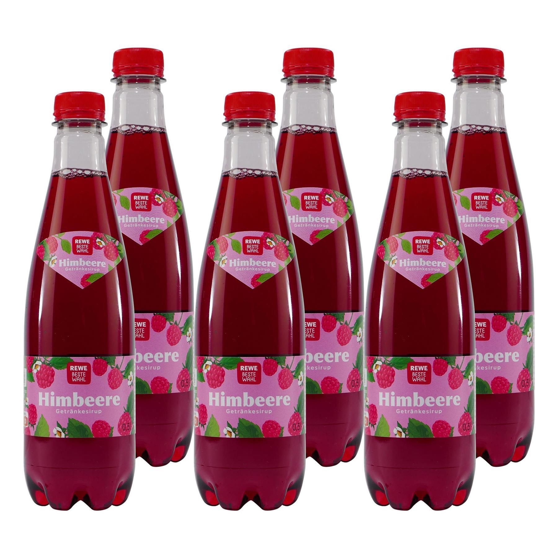 Beste Wahl Himbeer Getränkesirup (18 x 0,5L)