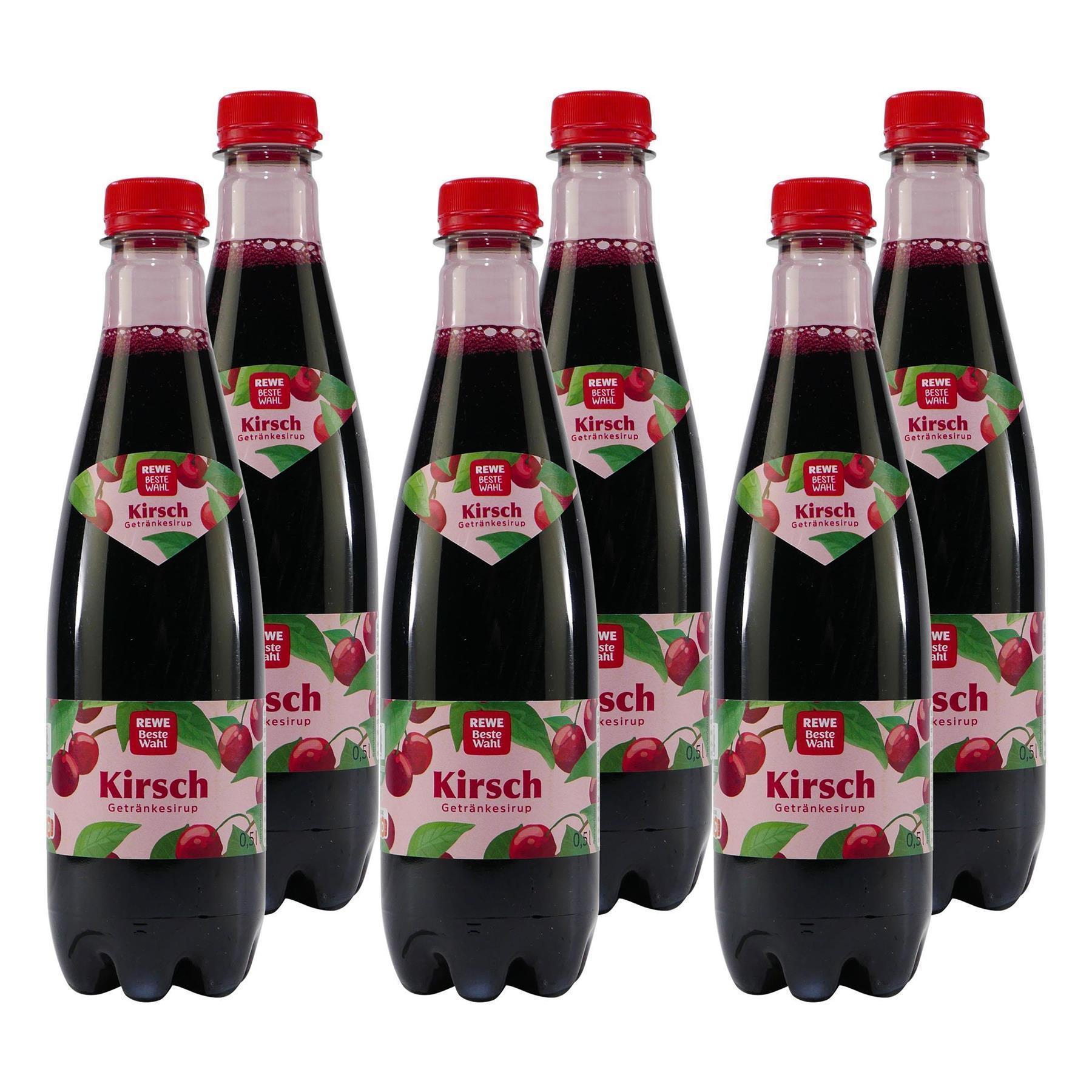 Beste Wahl Kirsch Getränkesirup (18 x 0,5L)