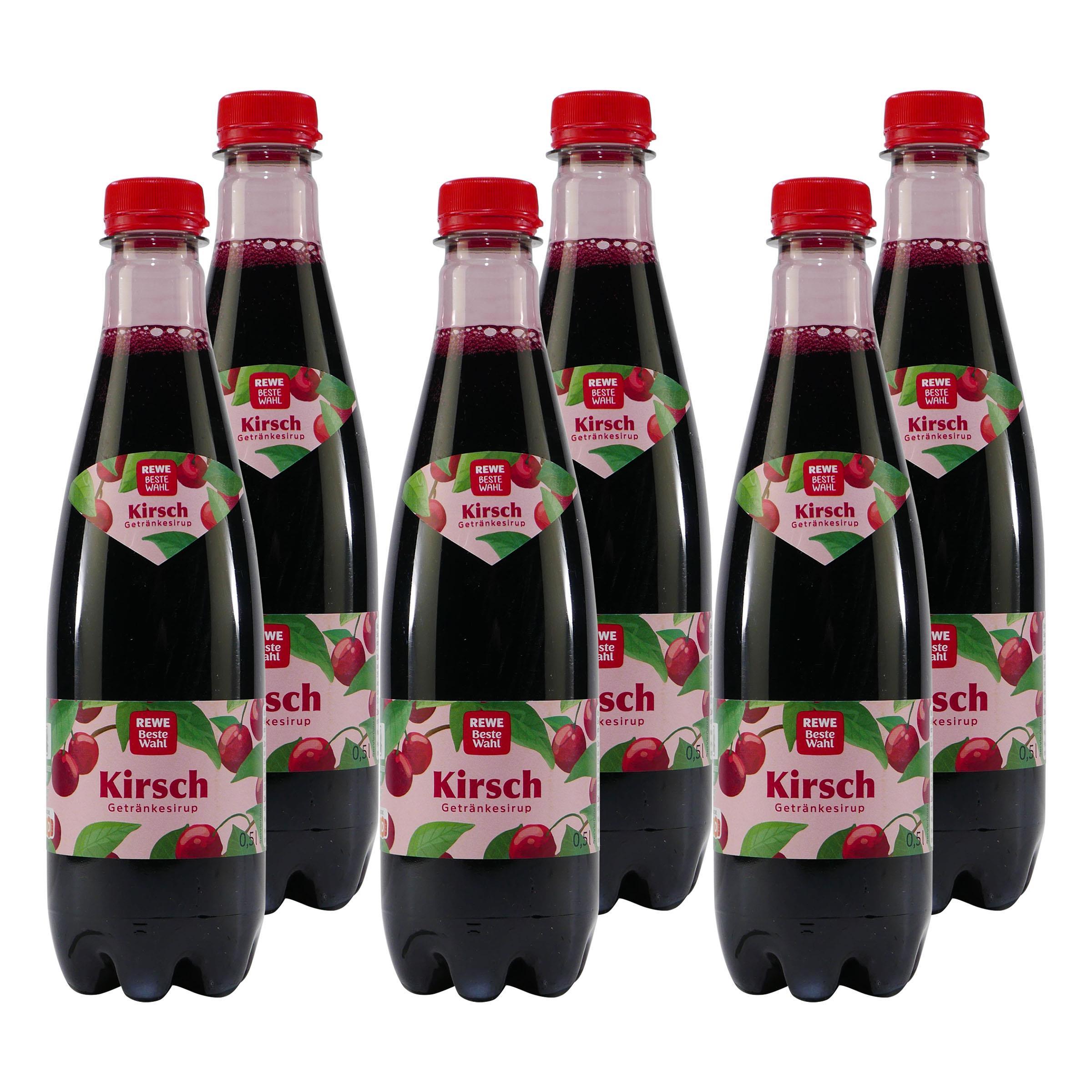 Beste Wahl Kirsch Getränkesirup (18 x 0,5L)