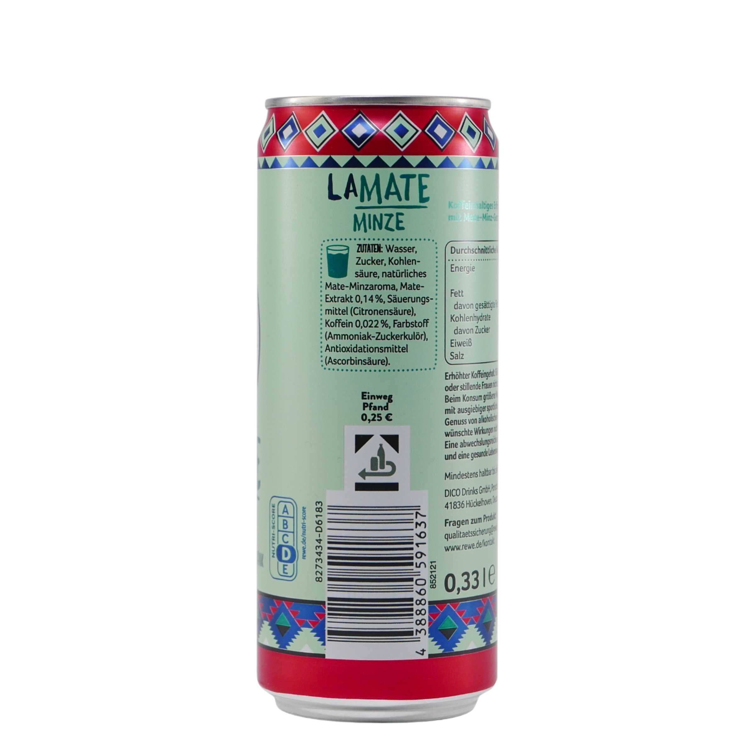 Beste Wahl Lamate Minze (24 x 0,33L)