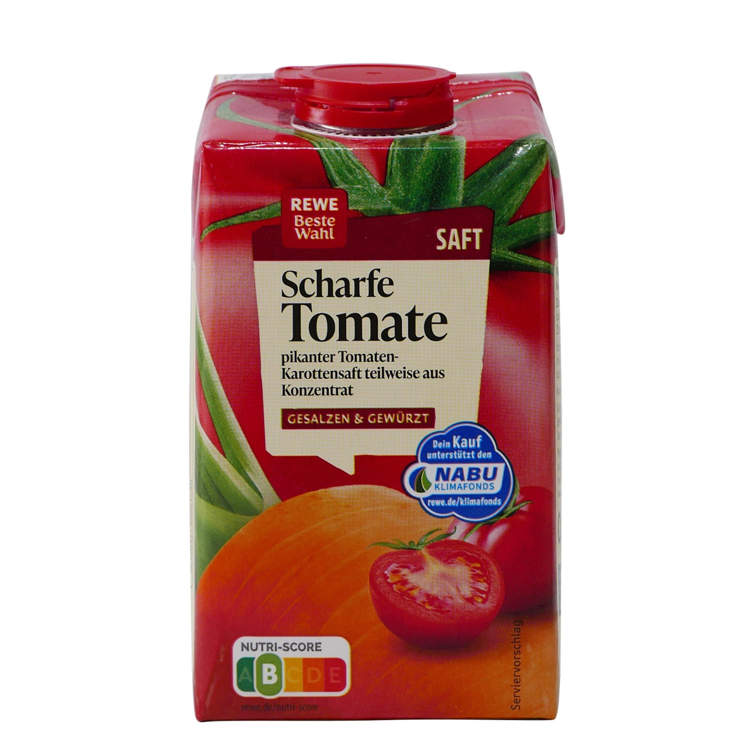 Beste Wahl Scharfe Tomate Saft (8 x 0,5L)