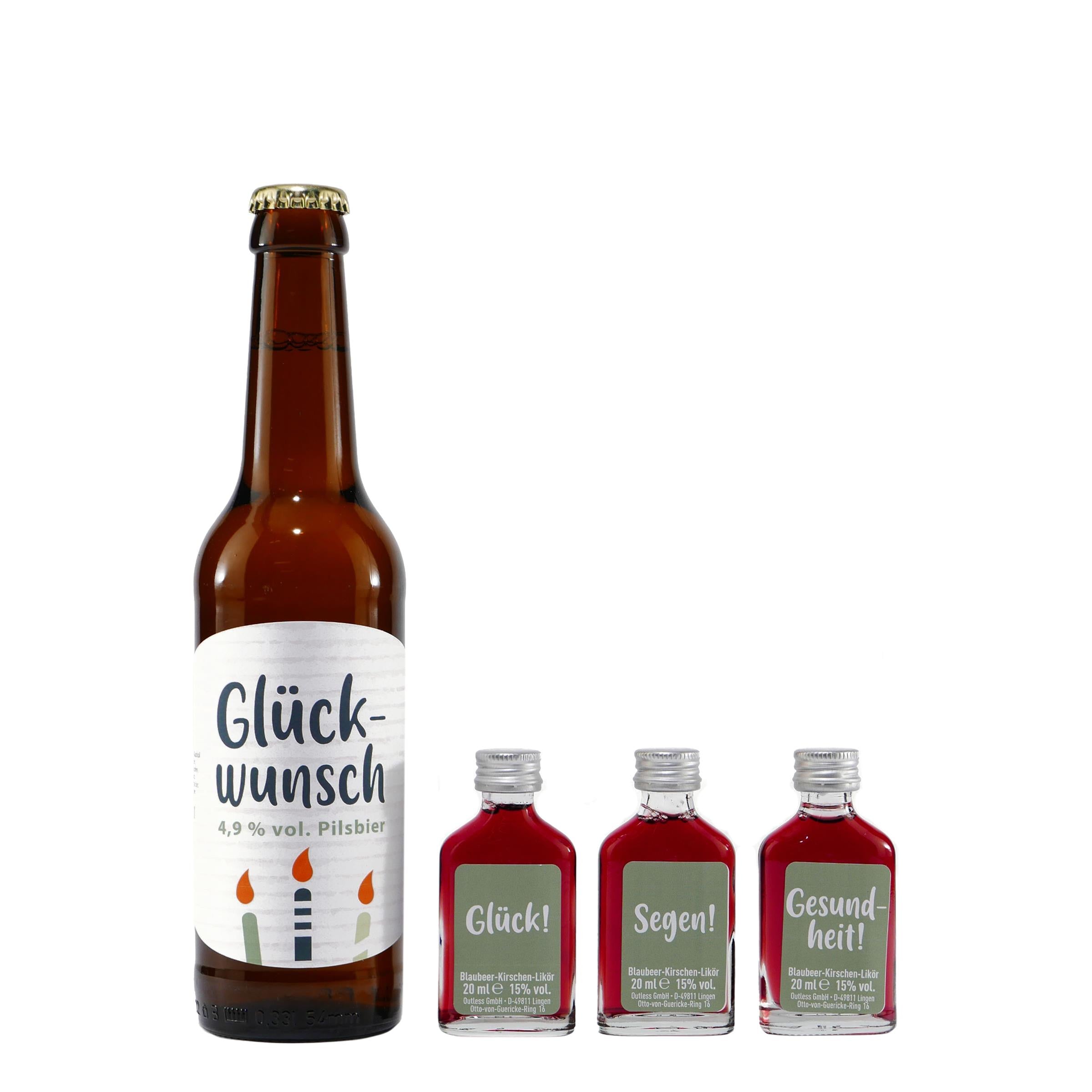 Geschenkverpackung "Glückwunsch"