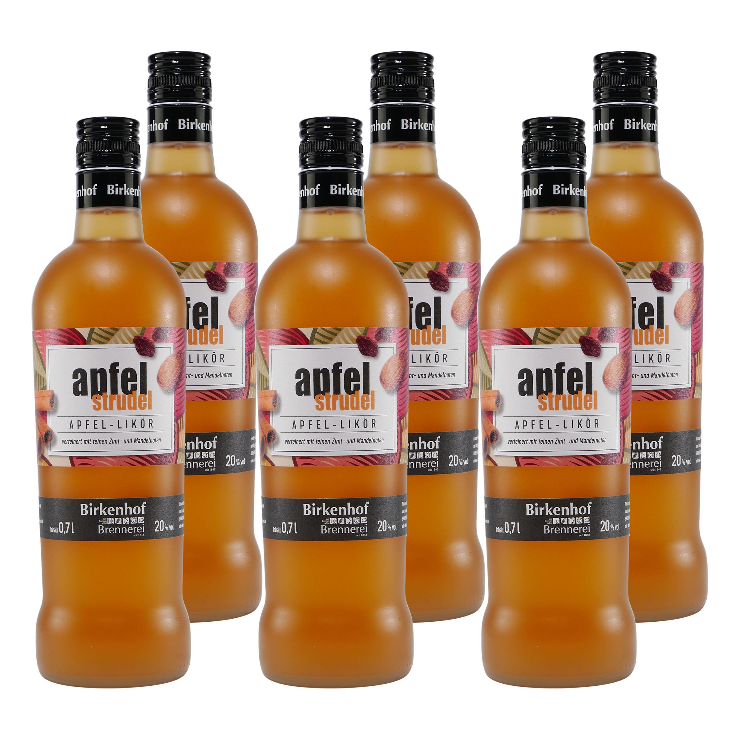 Birkenhof Apfelstrudel Likör (6 x 0,7L)