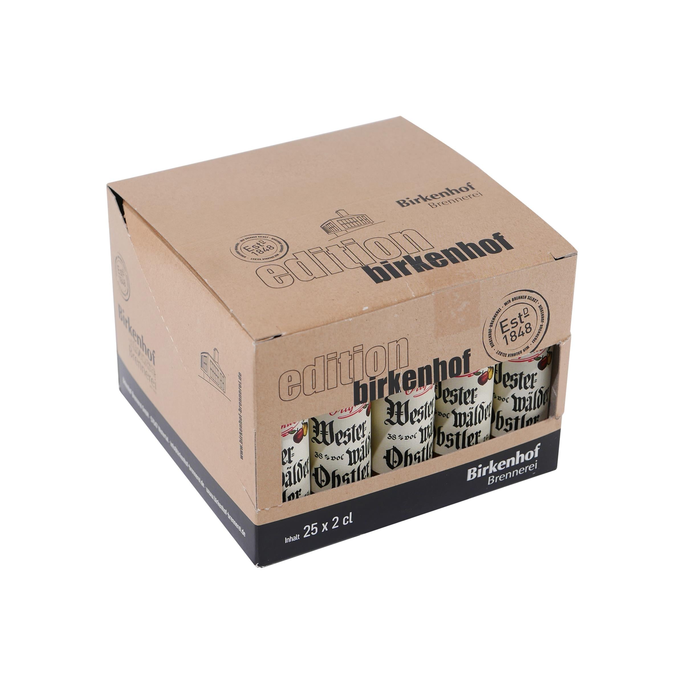 Birkenhof Westerwälder Obstler (25 x 0,02L)