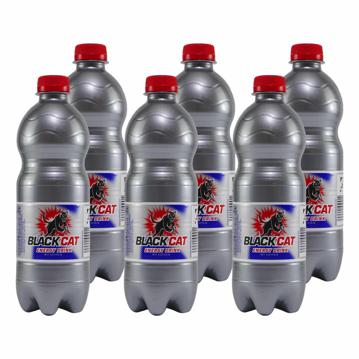 Black Cat Energy Drink Original (9 x 0,5L) EINWEG