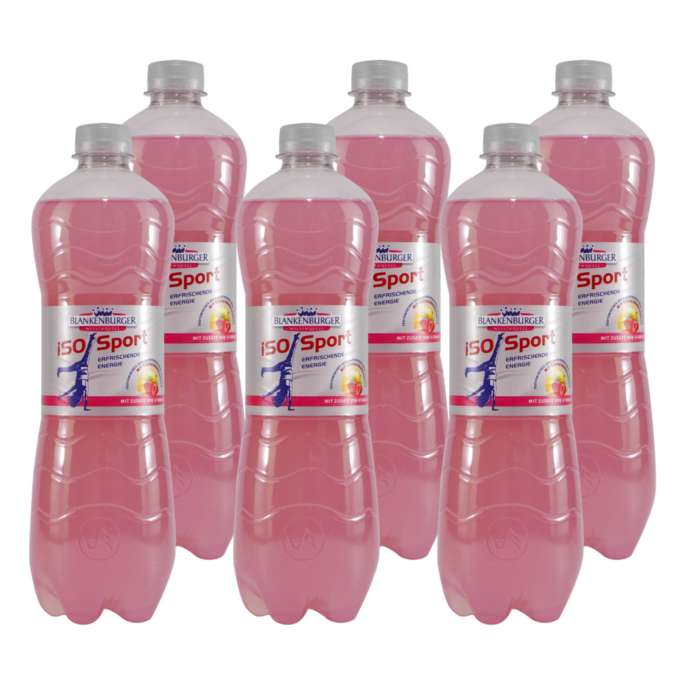 Blankenburger ISO Sport Zitrone-Erdbeer (6 x 0,75L) EINWEG