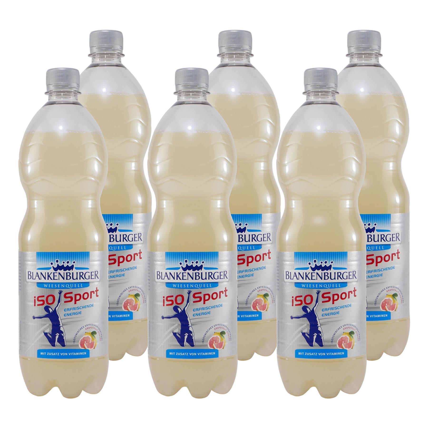 Blankenburger ISO Sport Grapefruit-Zitrone (12 x 1,0L)