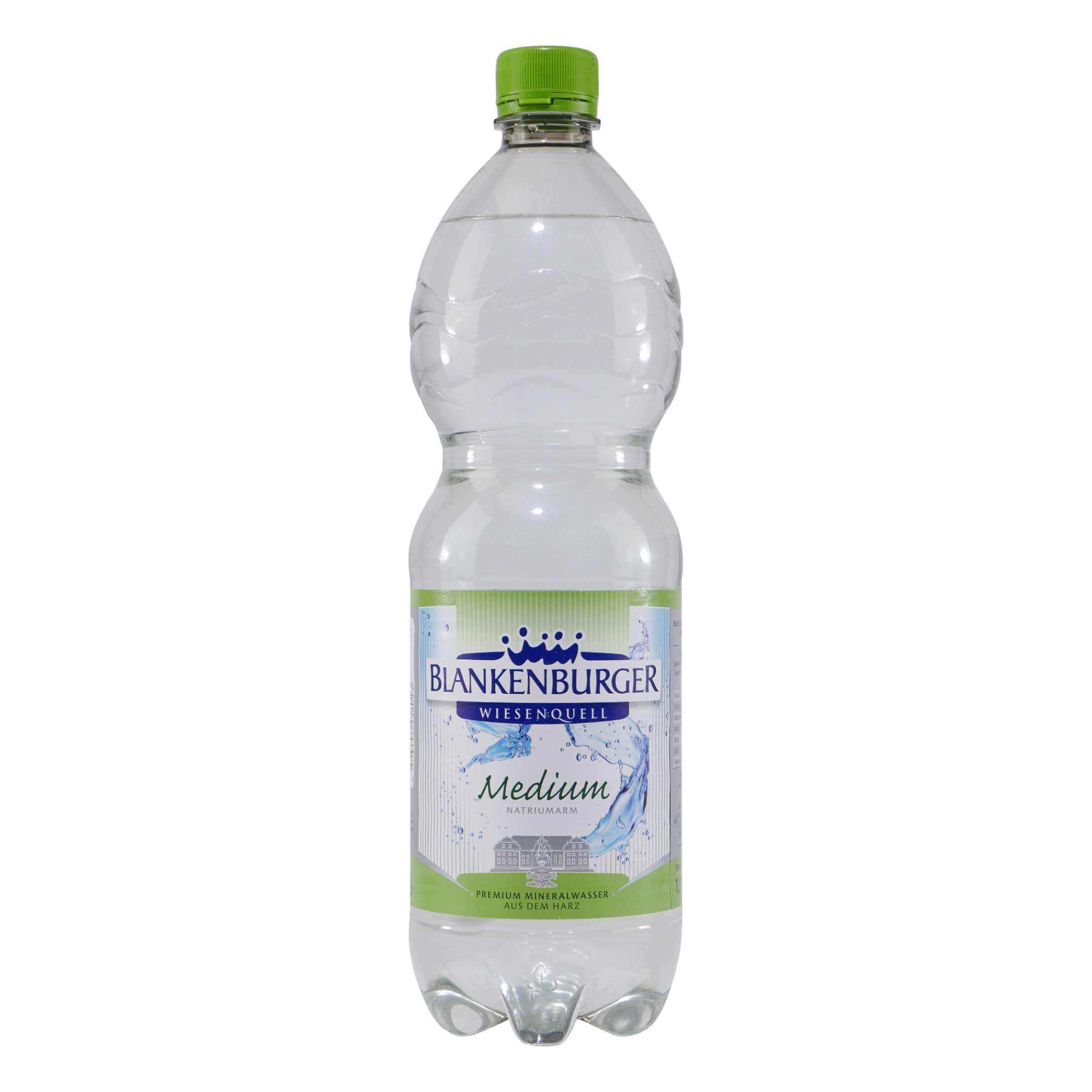 Blankenburger Mineralwasser -Medium- (12 x 1,0L)
