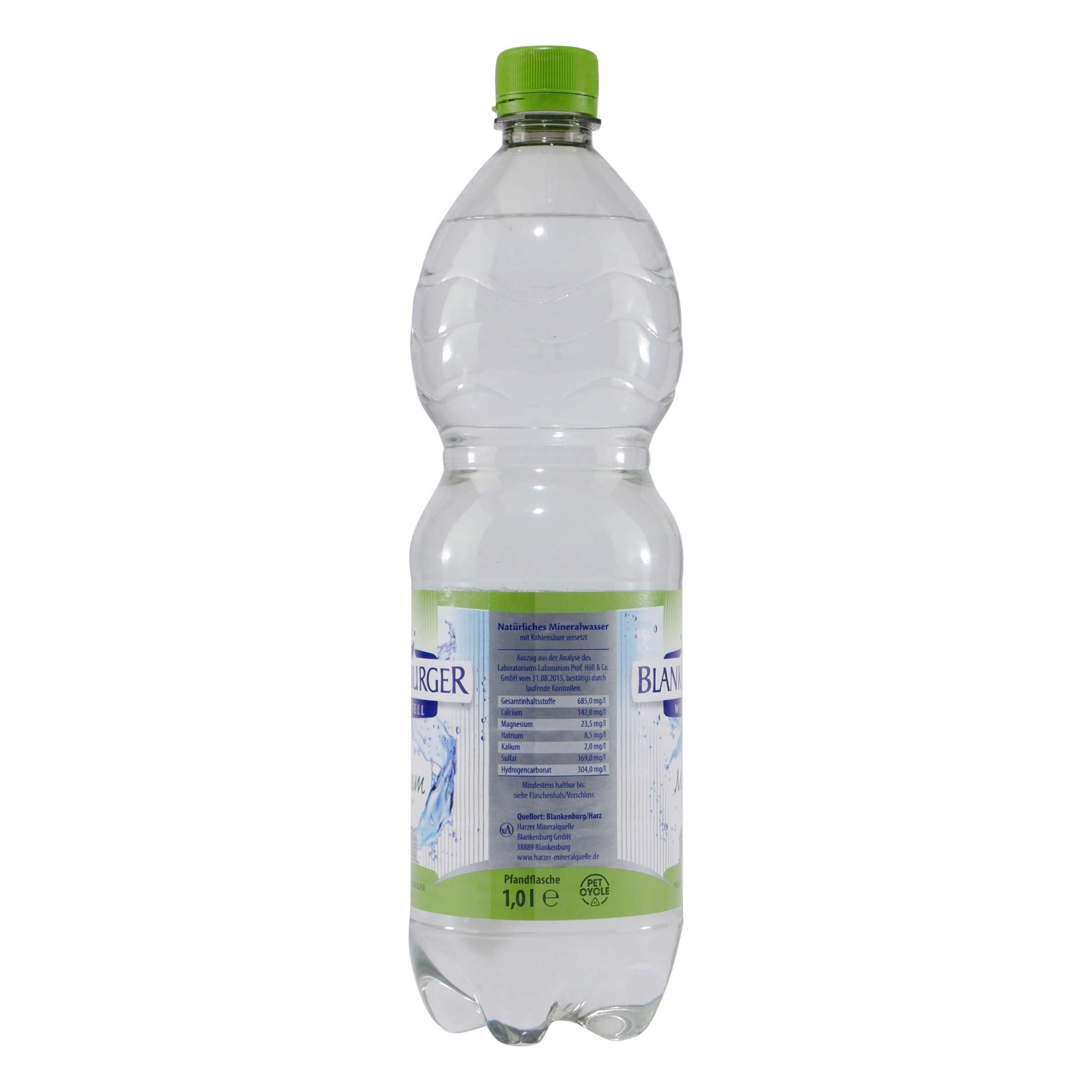 Blankenburger Mineralwasser -Medium- (12 x 1,0L)
