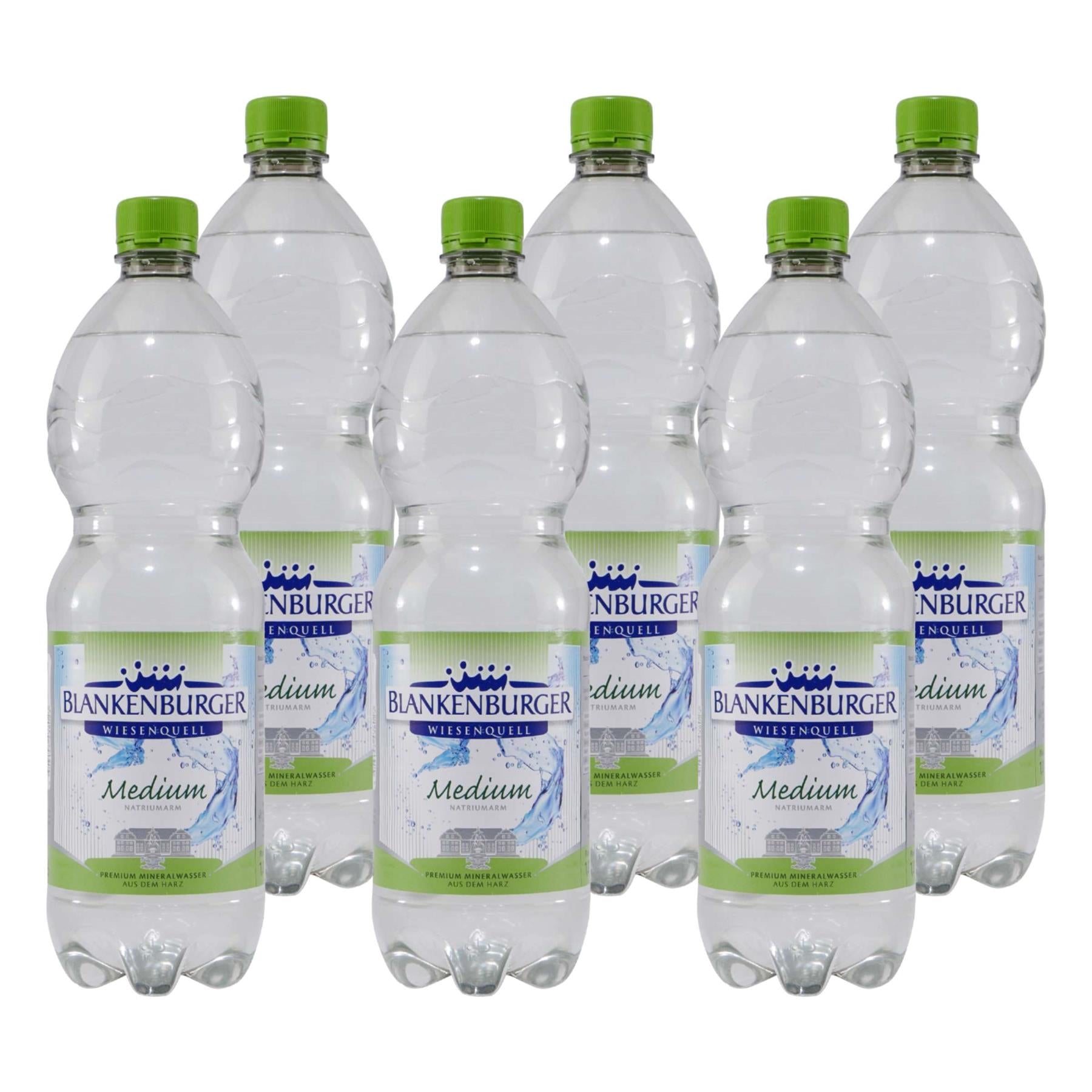 Blankenburger Mineralwasser -Medium- (12 x 1,0L)