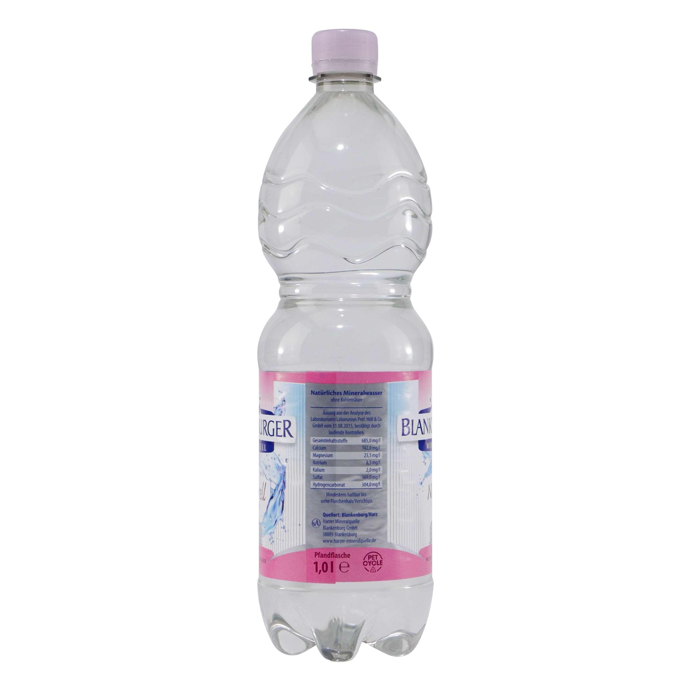 Blankenburger Mineralwasser -Naturell- (12 x 1,0L)