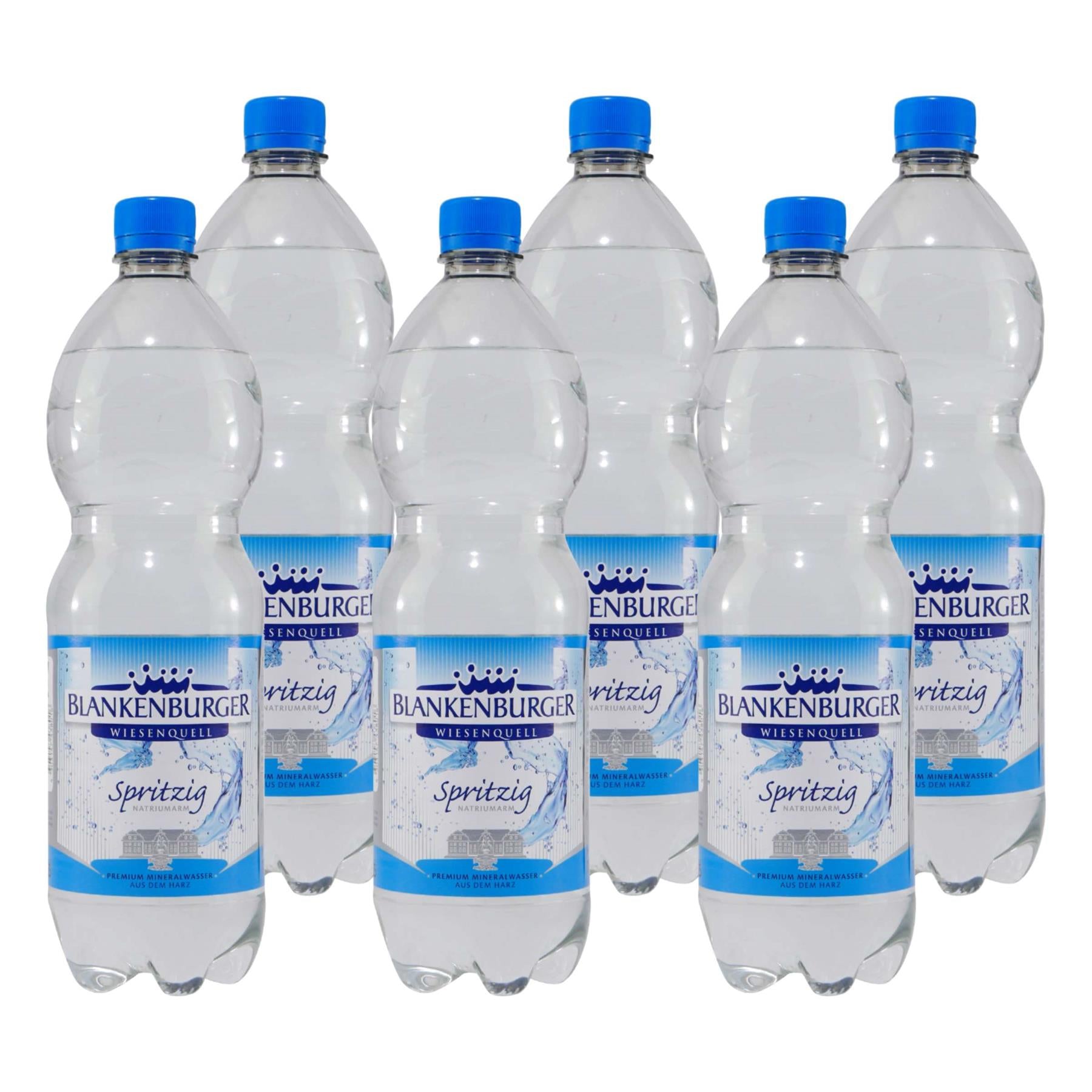 Blankenburger Mineralwasser -Spritzig- (12 x 1,0L)