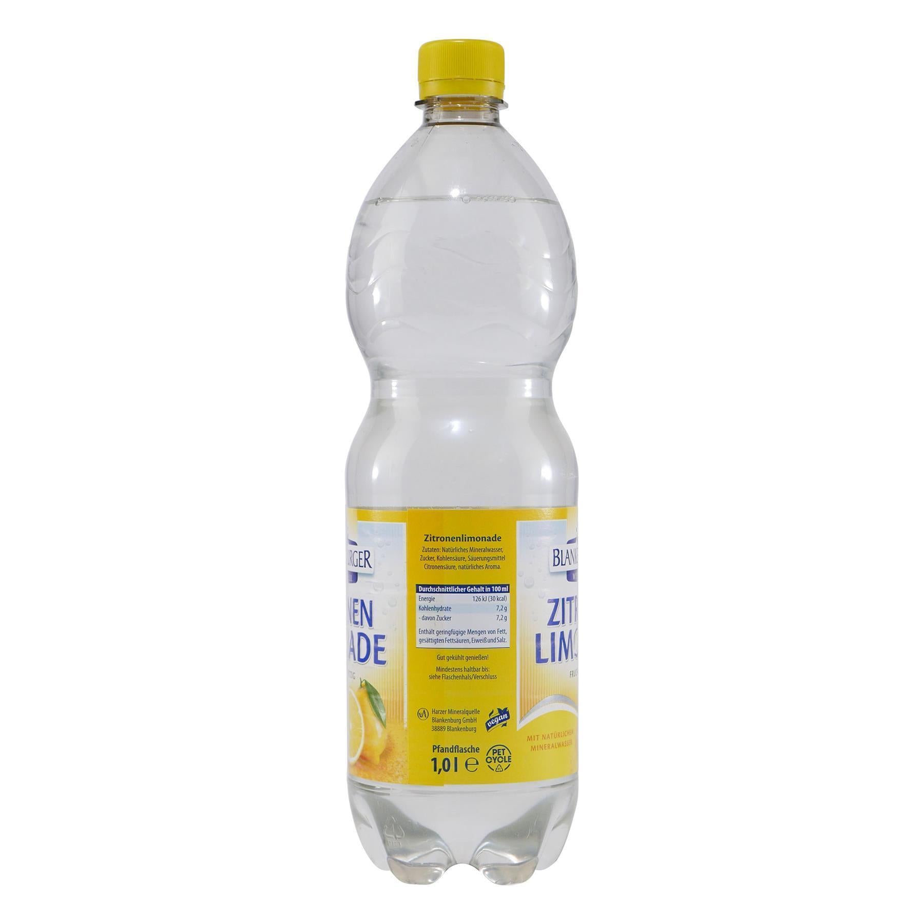 Blankenburger Zitronen Limonade (12 x 1,0L) EINWEG
