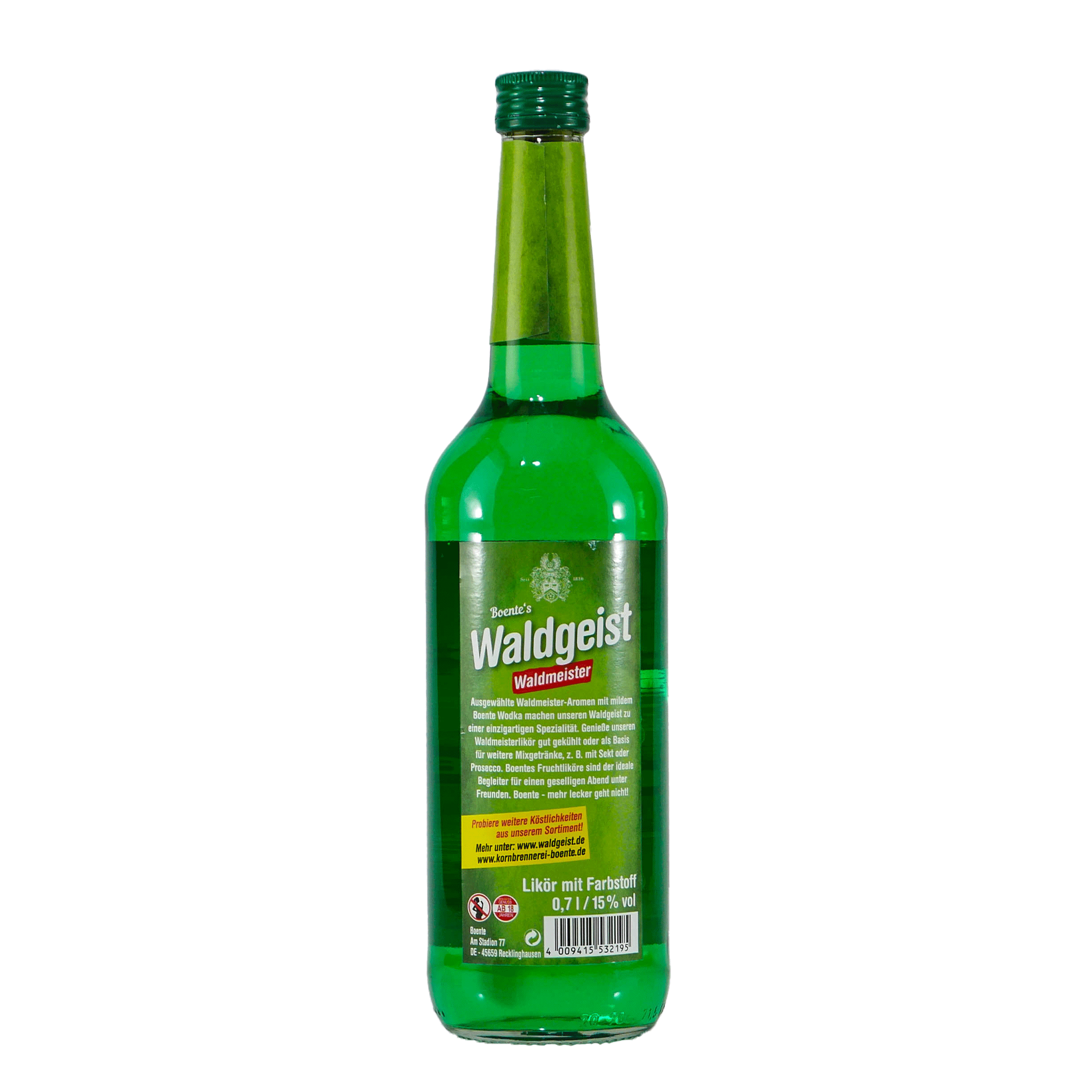 Boente Waldgeist Waldmeisterlikör
